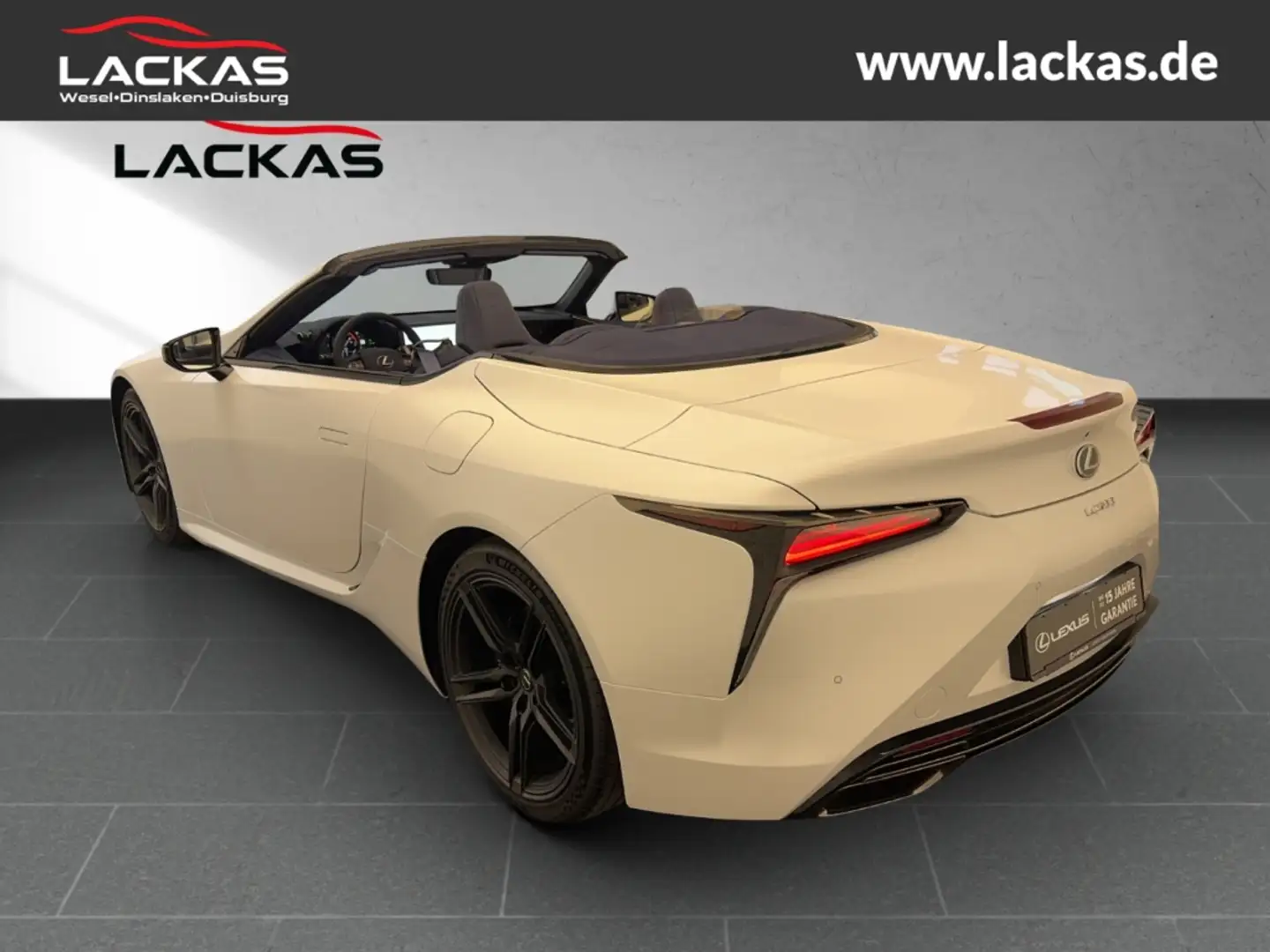 Lexus LC 500 Cabriolet*Ultimate*Limited-Edition*HUD*360* Blanco - 2