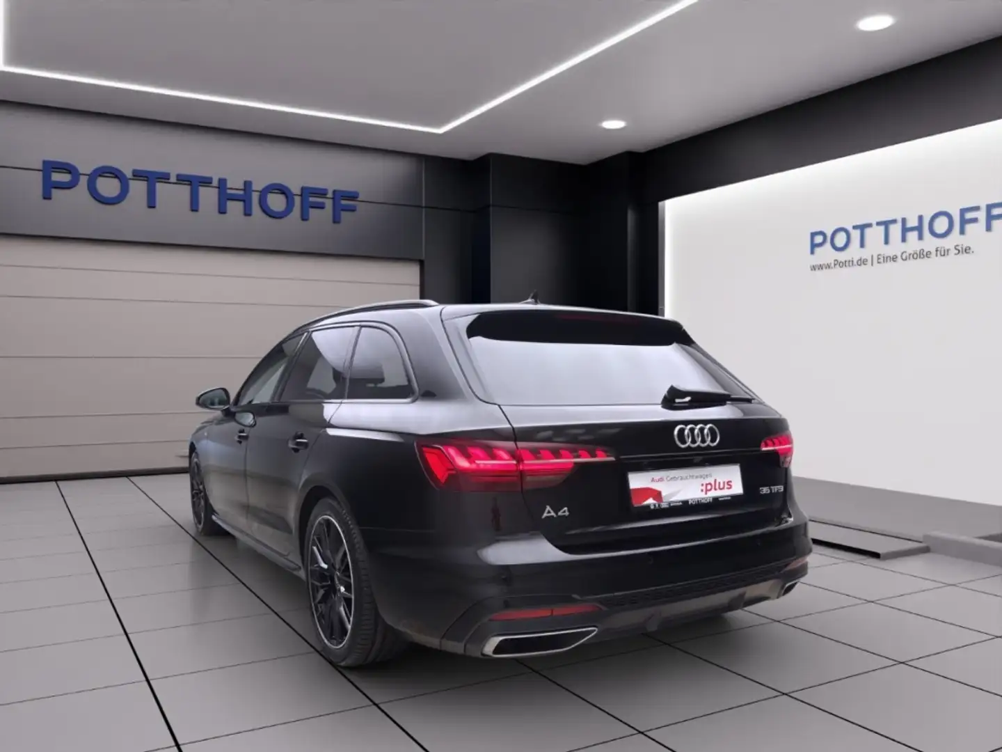 Audi A4 Avant 35 TFSI S LINE PANO LM18 LEDER VIRTUAL Schwarz - 2