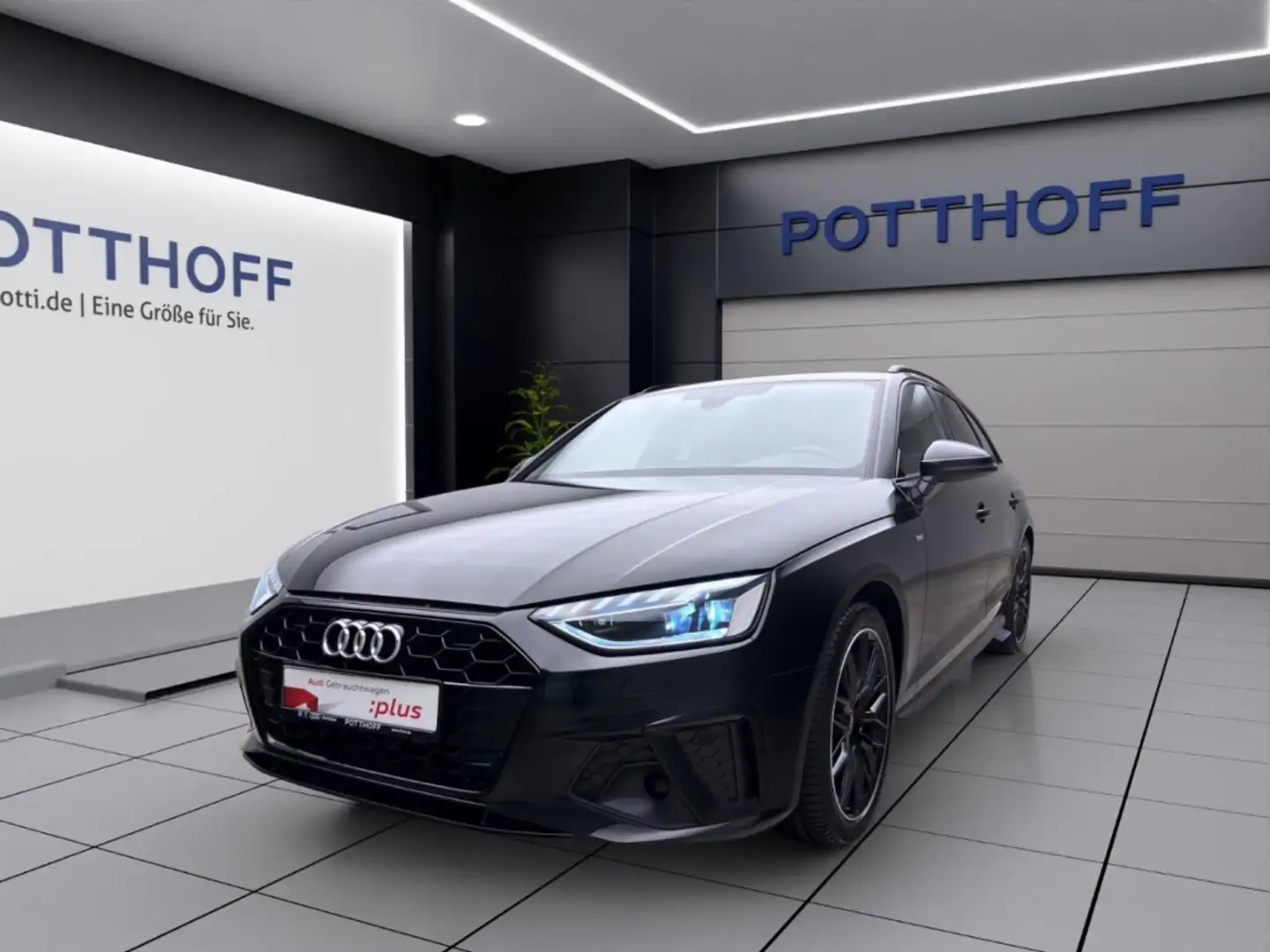 Audi A4 Avant 35 TFSI S LINE PANO LM18 LEDER VIRTUAL Schwarz - 1