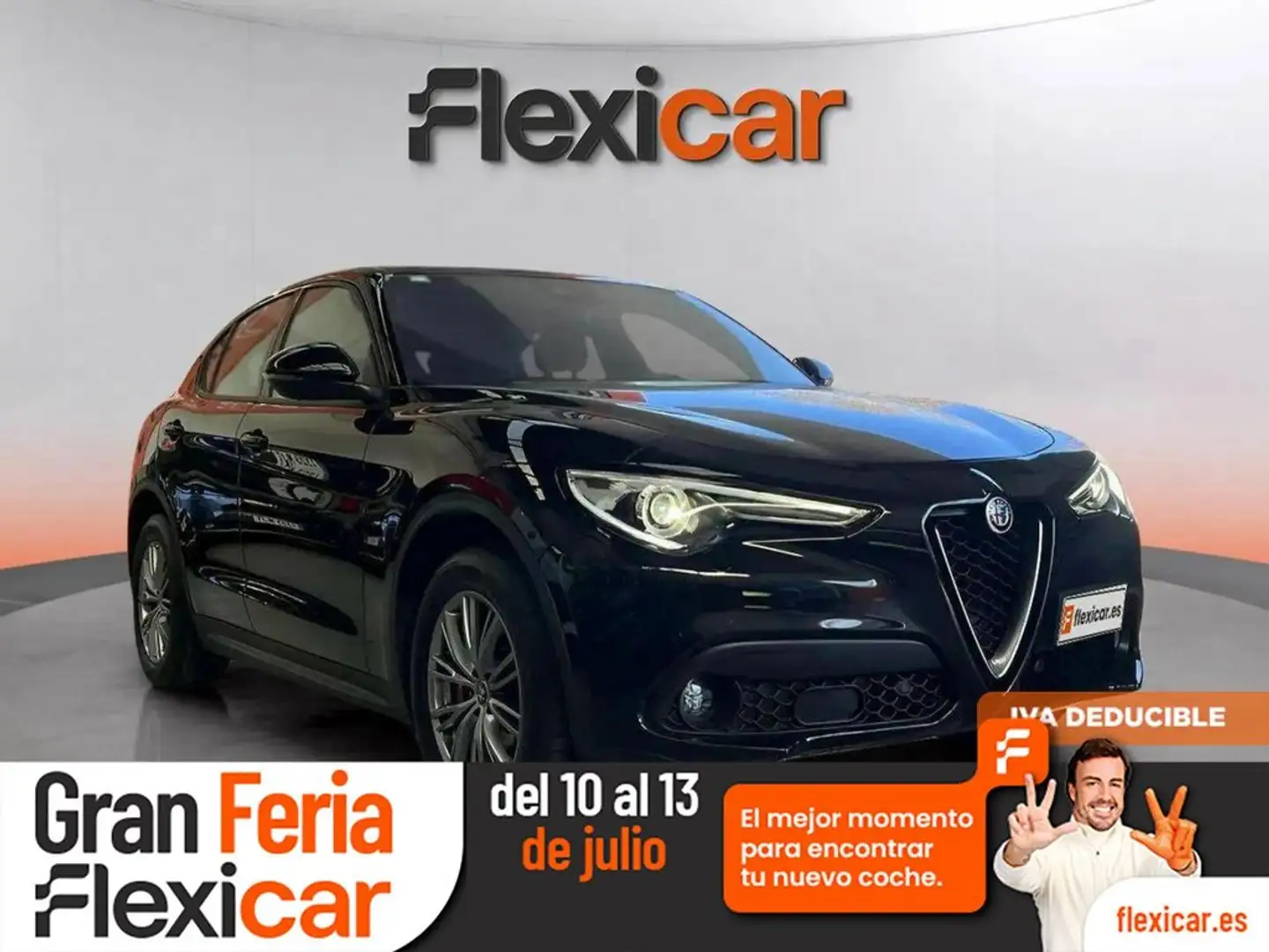 Alfa Romeo Stelvio 2.2 Diesel 140kW (190cv) SPRINT AWD Negro - 1