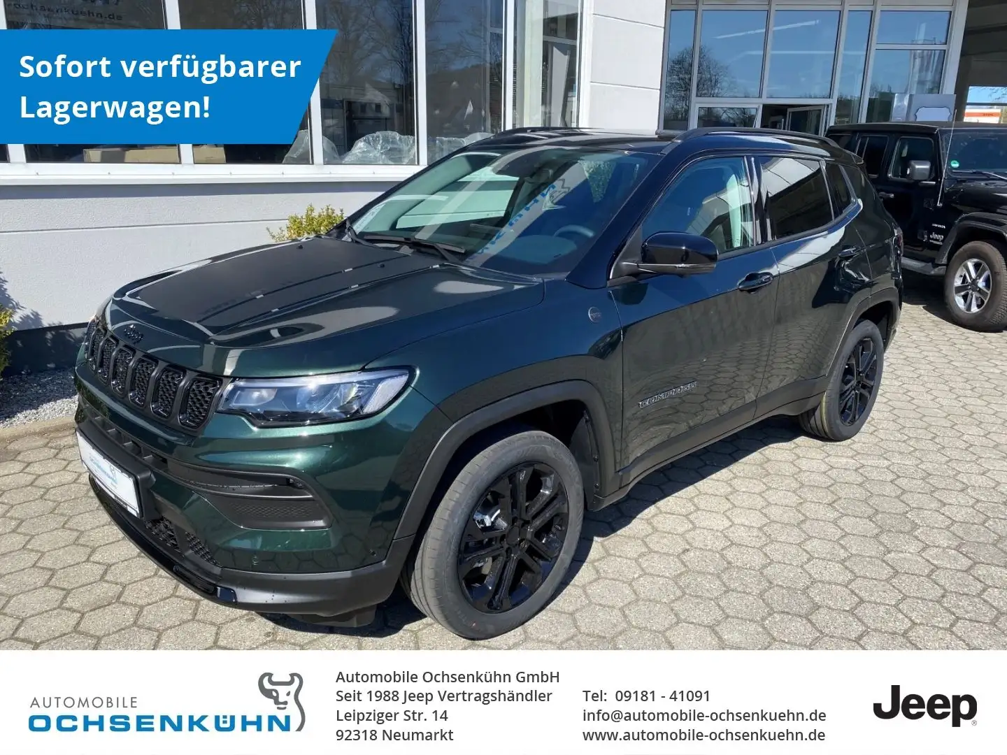 Jeep Compass North Star 1.5 MHEV / Nav., Pan.-D. Grün - 1