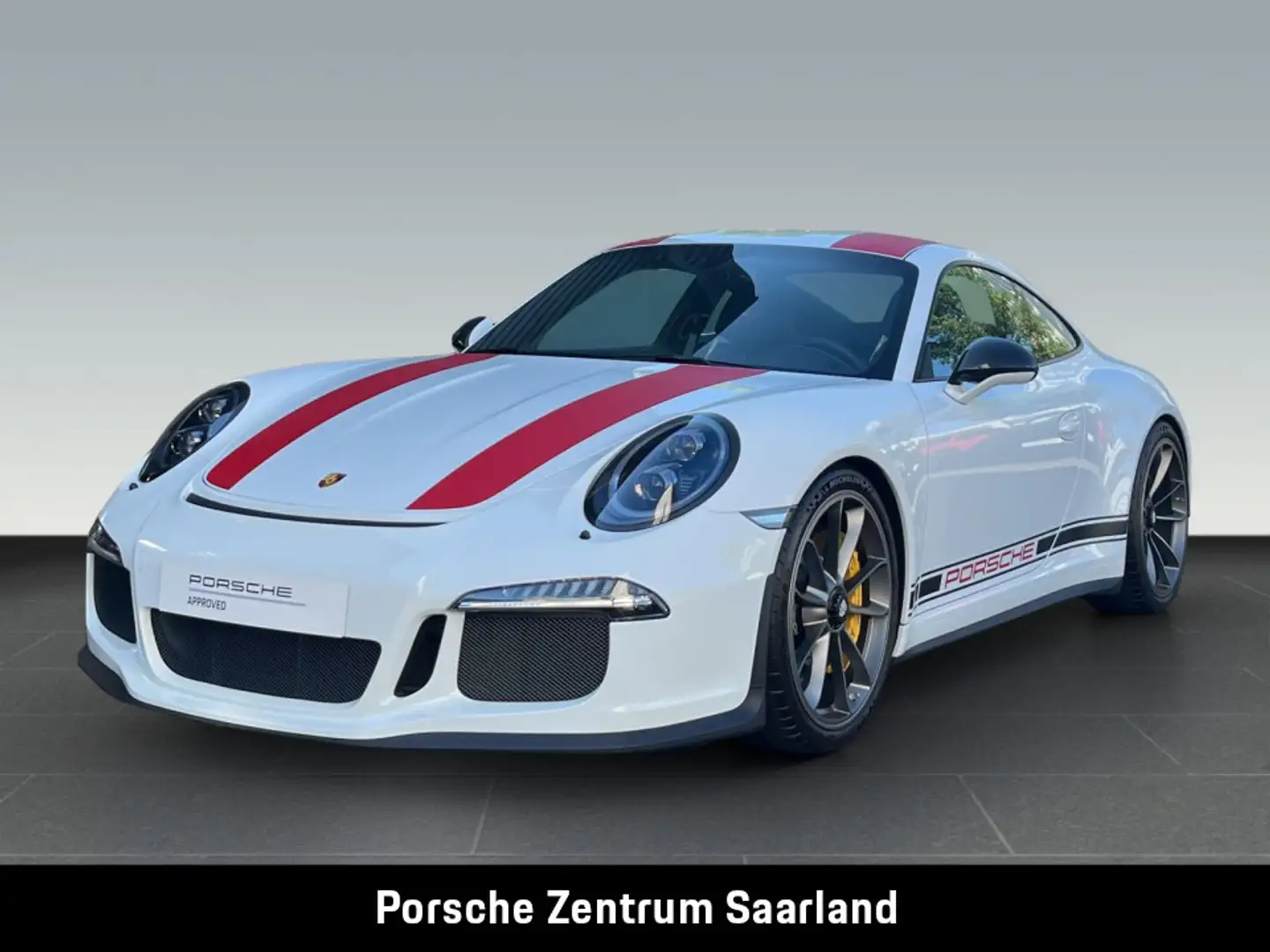 Porsche 991 -1 (911) R PCCB, Lift,Bose 929km Weiß - 1