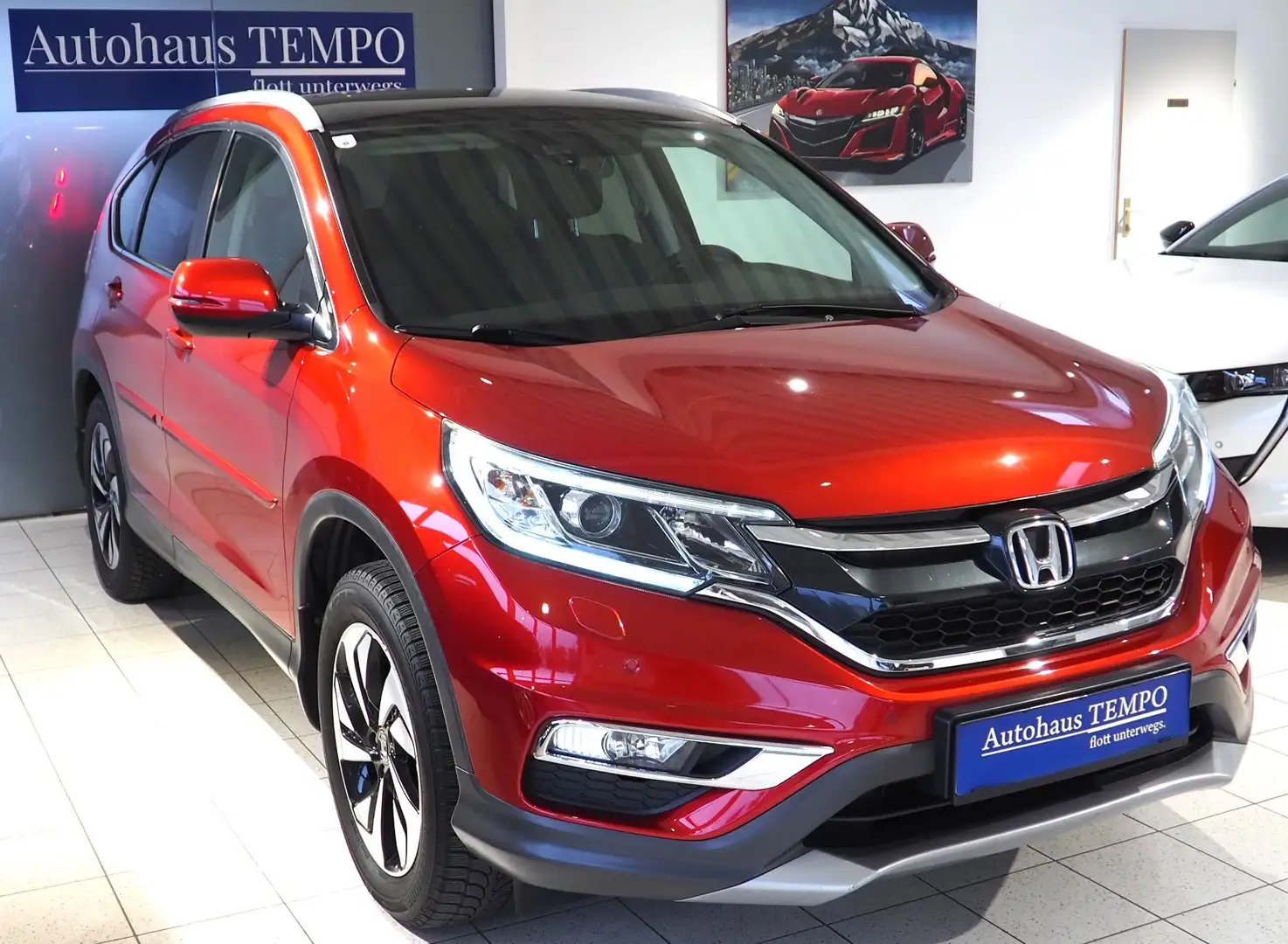 Honda CR-V 1,6i-DTEC Executive 4WD Aut. --Panoramadach-- Anh Rot - 2