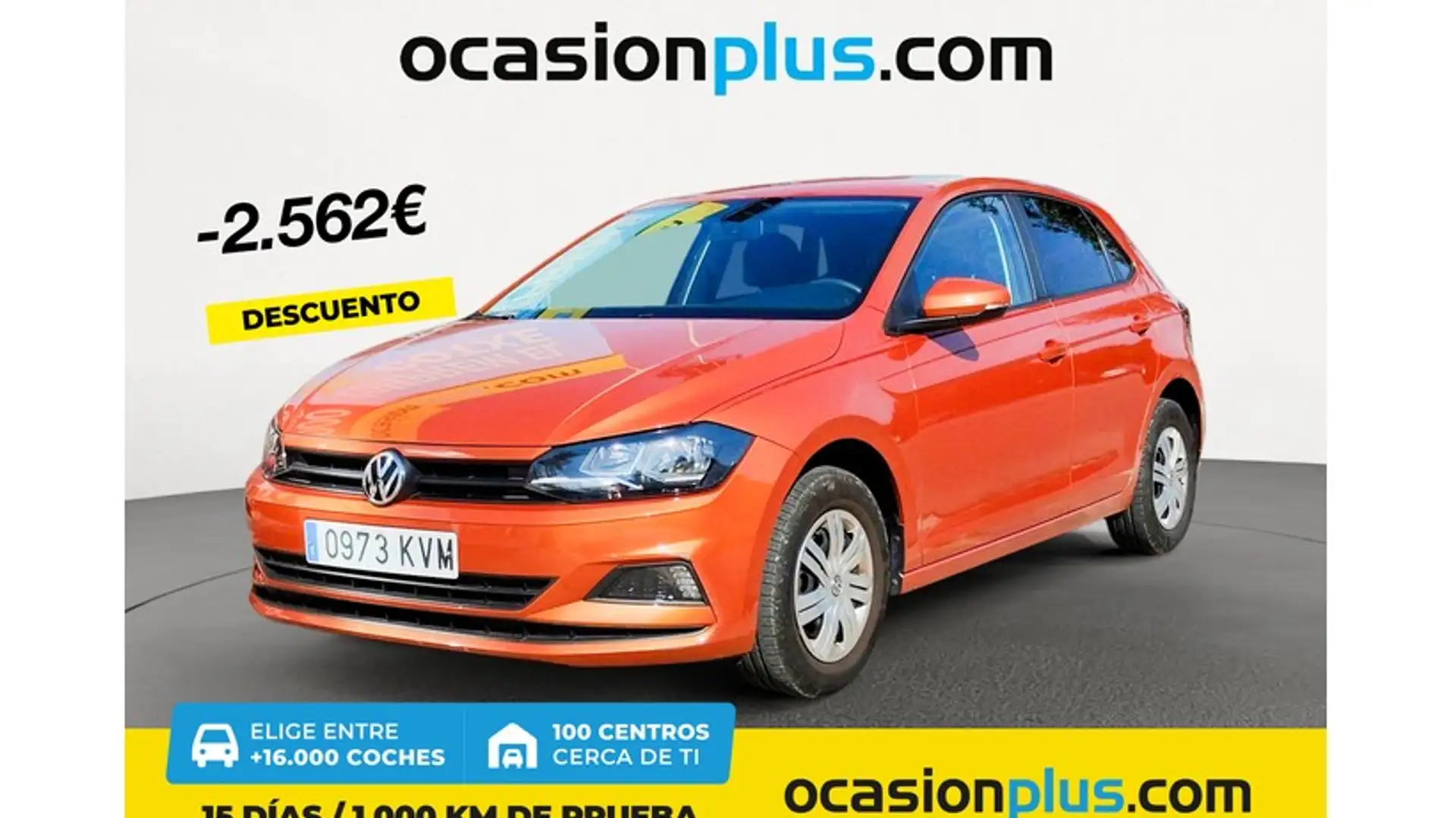 Volkswagen Polo 1.0 Edition 59kW Arancione - 1