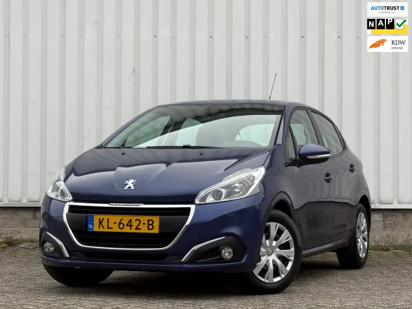 Peugeot 208 1.2 PureTech Blue Lion 1e Eigenaar,Trekhaak,Airco, Blau - 1