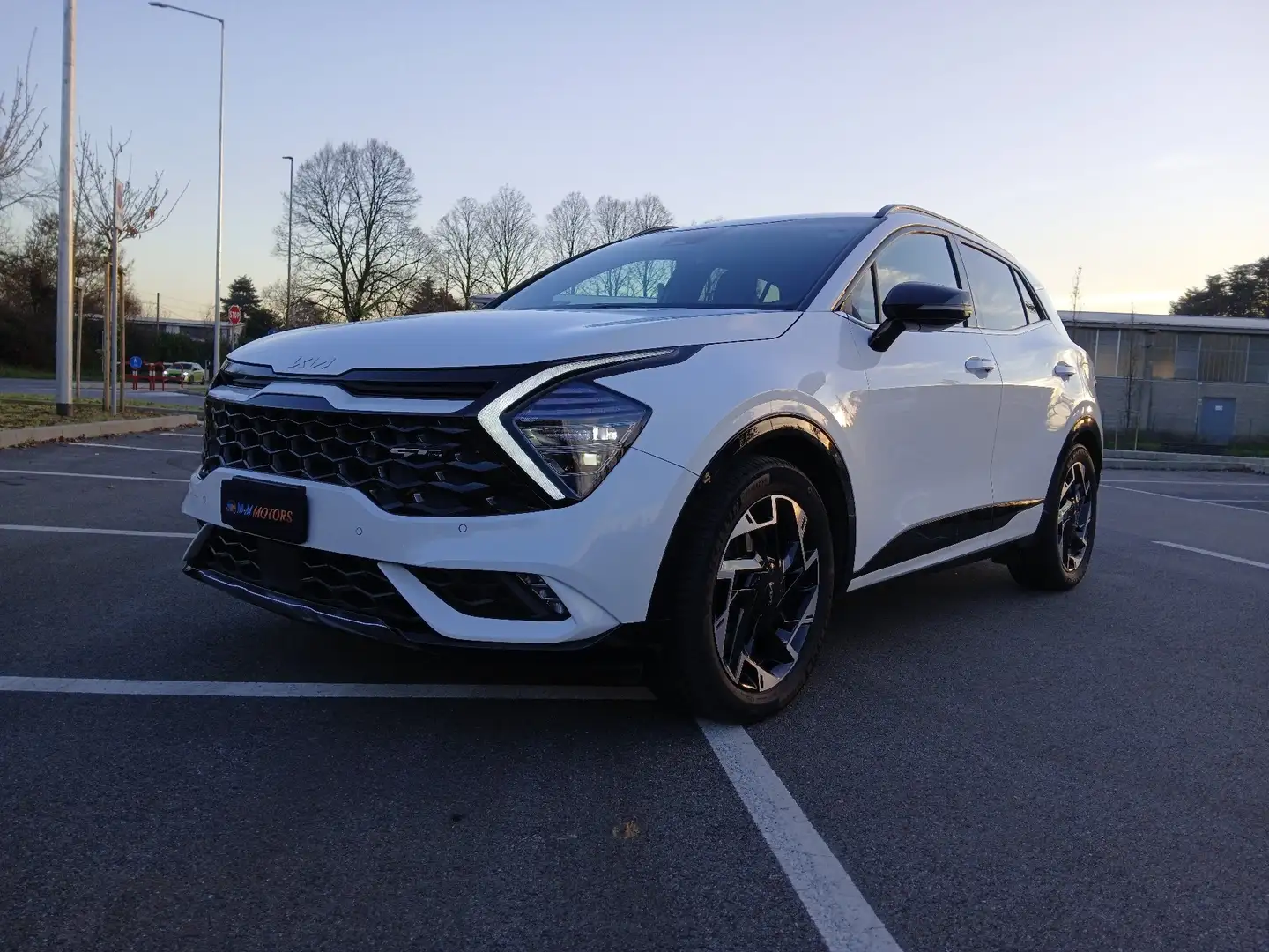 Kia Sportage Sportage V 2022 1.6 crdi mhev GT-line awd dct Blanc - 1
