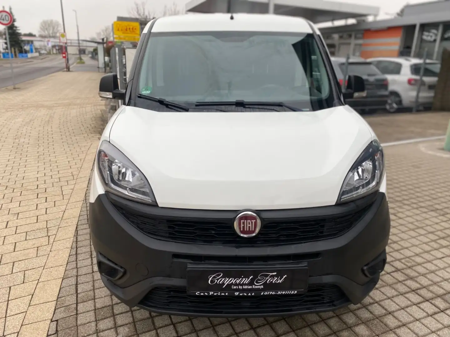 Fiat Doblo Doblò Basis Kasten, Klima ,AHK,64tkm, Mwst Weiß - 2