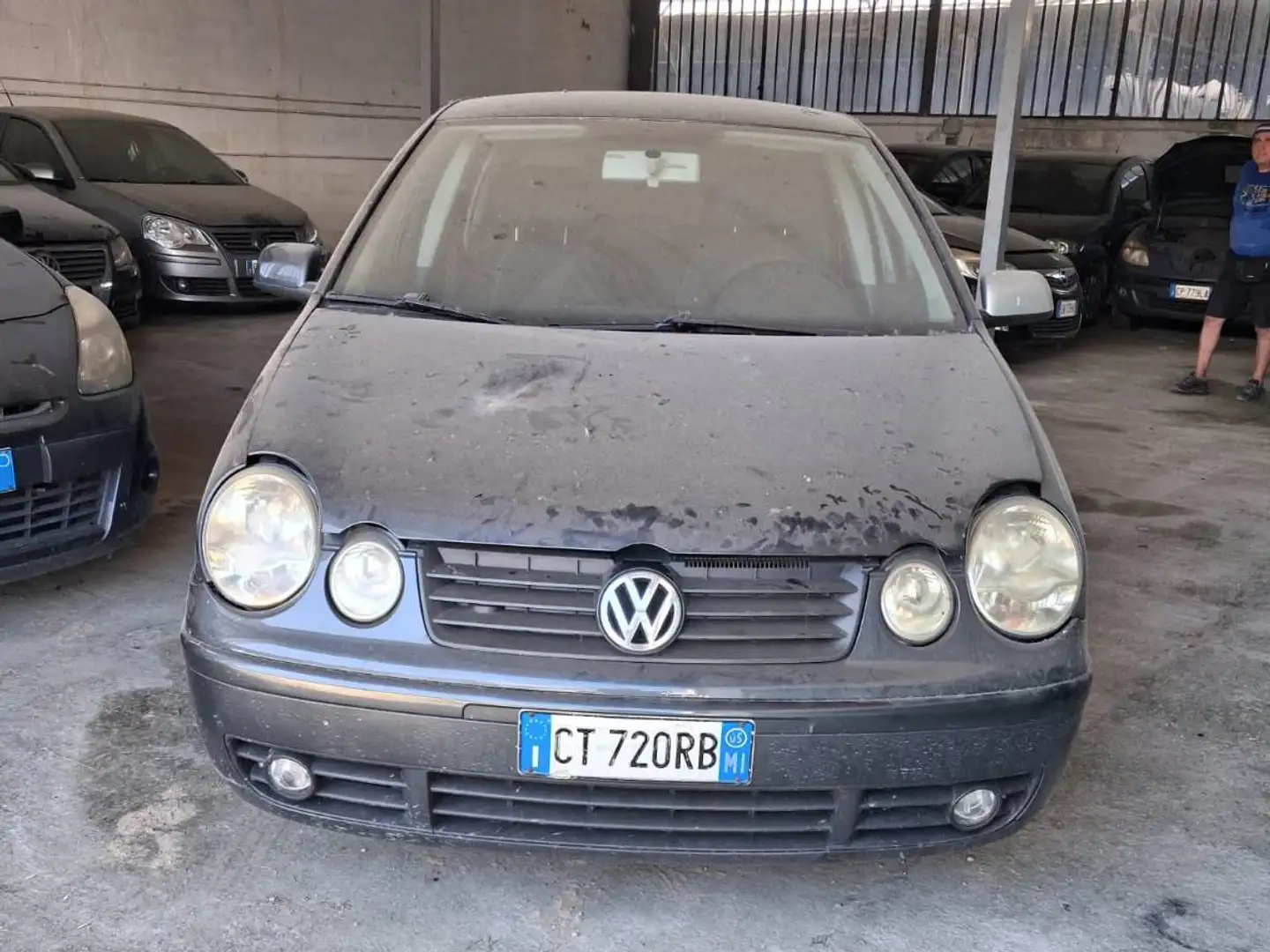 Volkswagen Polo Polo IV 2001 5p 1.4 Fun Grigio - 1