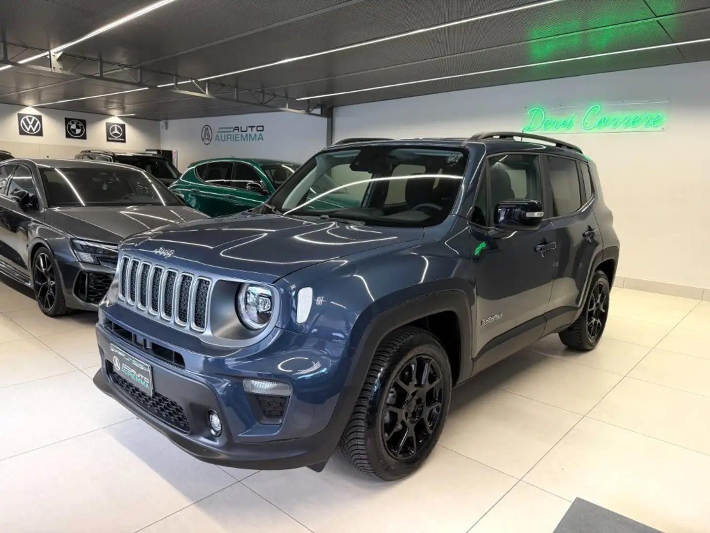 Jeep Renegade 1.6 MTJ 130 CV LIMITED RETROCAMERA NAVI Blu/Azzurro - 1