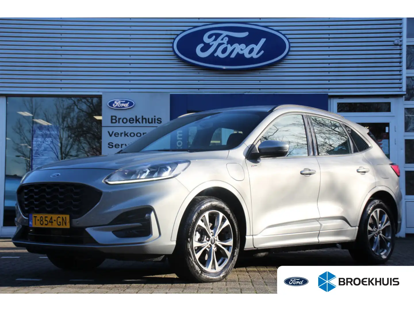 Ford Kuga 2.5 PHEV ST-LINE | NL-AUTO! | CAMERA | STANDVERWAR Grijs - 1