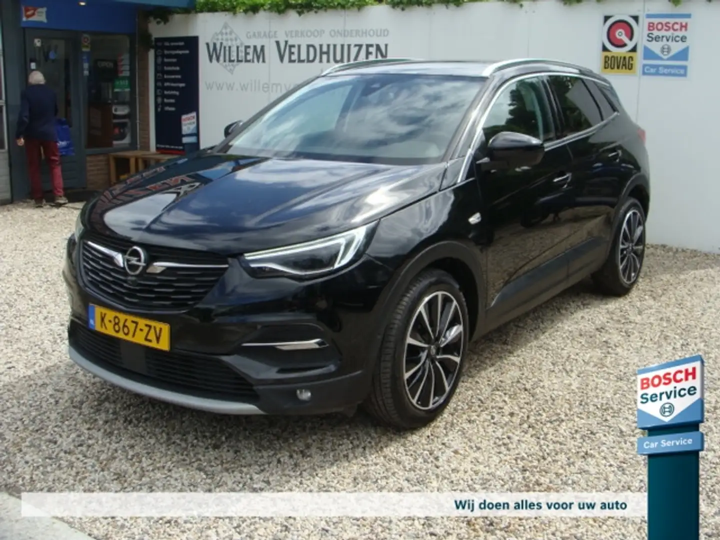 Opel Grandland X 1.2 Turbo Automaat Business Elegance trekhaak Nero - 1