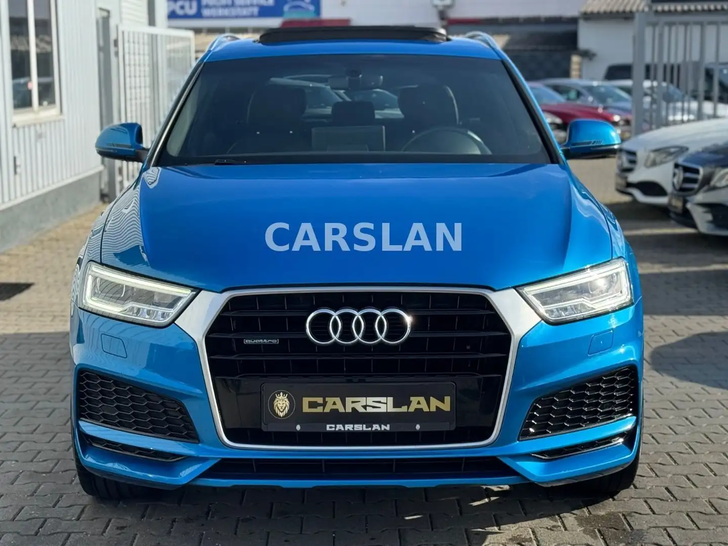 Audi Q3 2.0 TDI QUATTRO S LINE SPORTPAKET / PLUS Blauw - 2