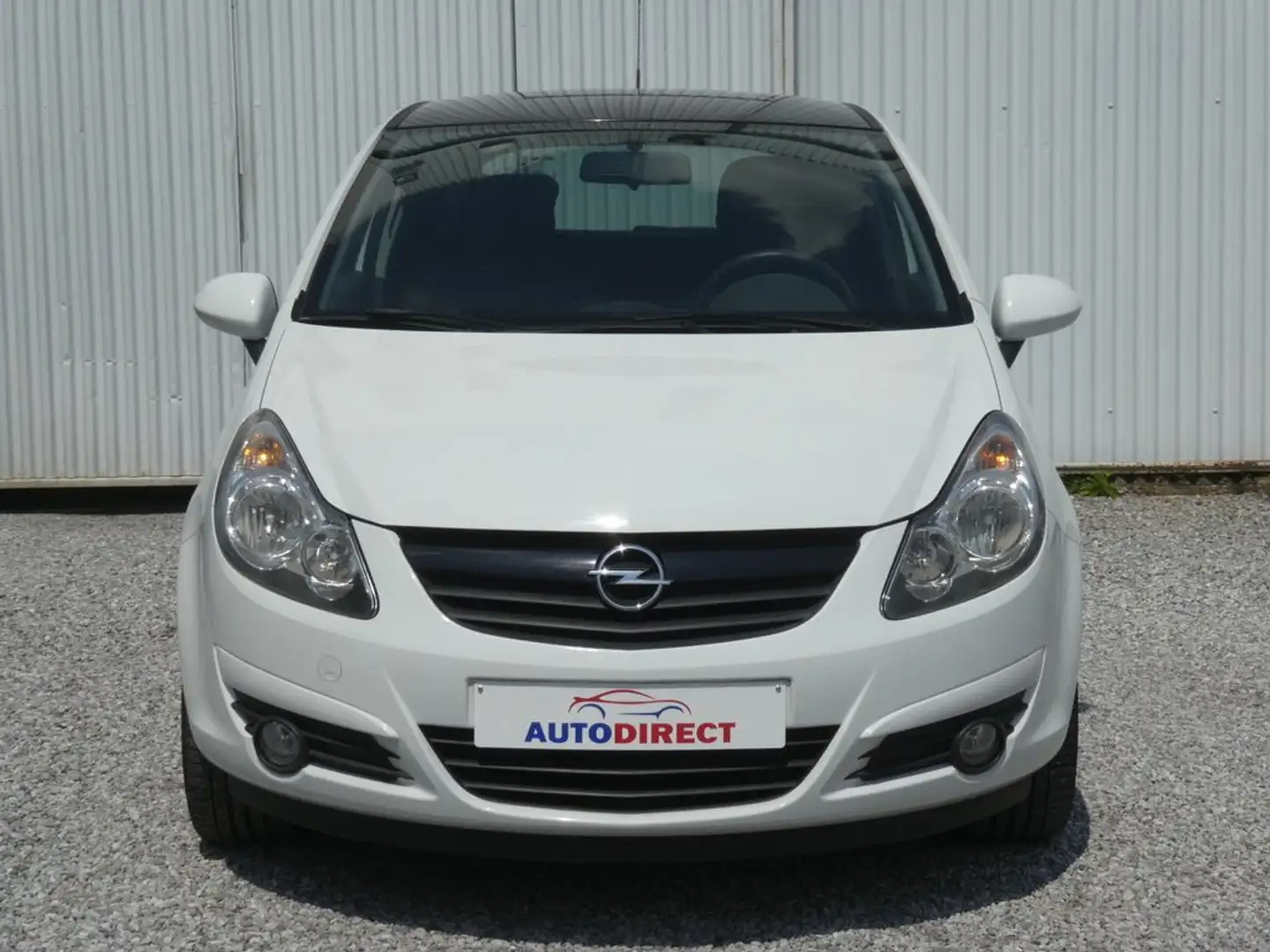 Opel Corsa 1.4i Black Edition Airco 86000Km *GARANTIE 1 JAAR* Blanc - 2
