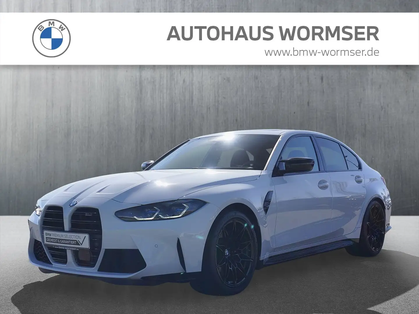 BMW M3 Competition M xDrive Limousine HK HiFi DAB Blanco - 1