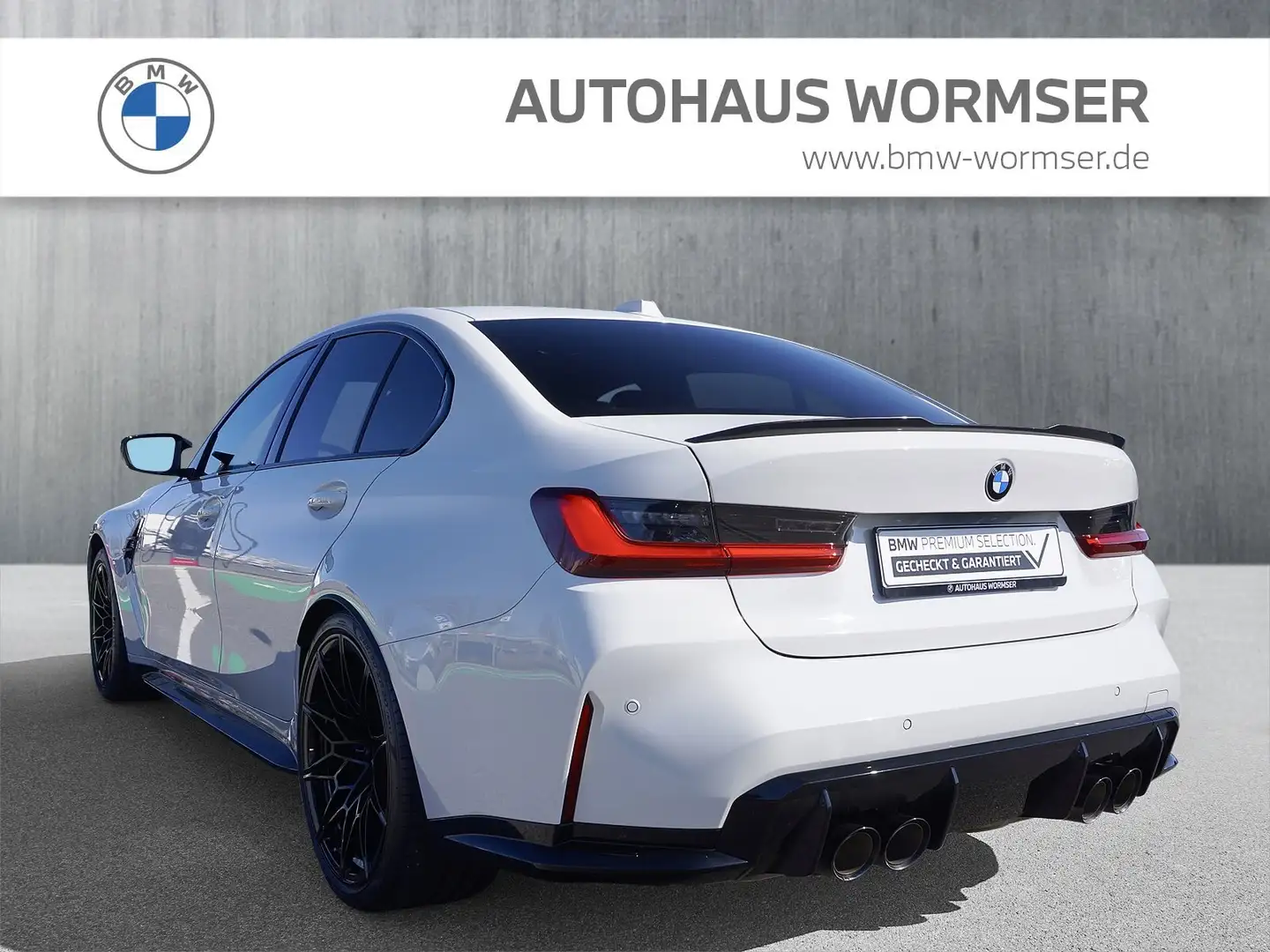 BMW M3 Competition M xDrive Limousine HK HiFi DAB Blanco - 2