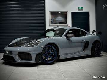 CAYMAN GT4 RS PACK WEISSACH+PACK CLUBSPORT 4.0i 500 CH PDK CARBONE+FEUX PDLS MATRIX+LIFT+BOSE+CAMÉRA+GRIS ARCTIQUE+1ER MA