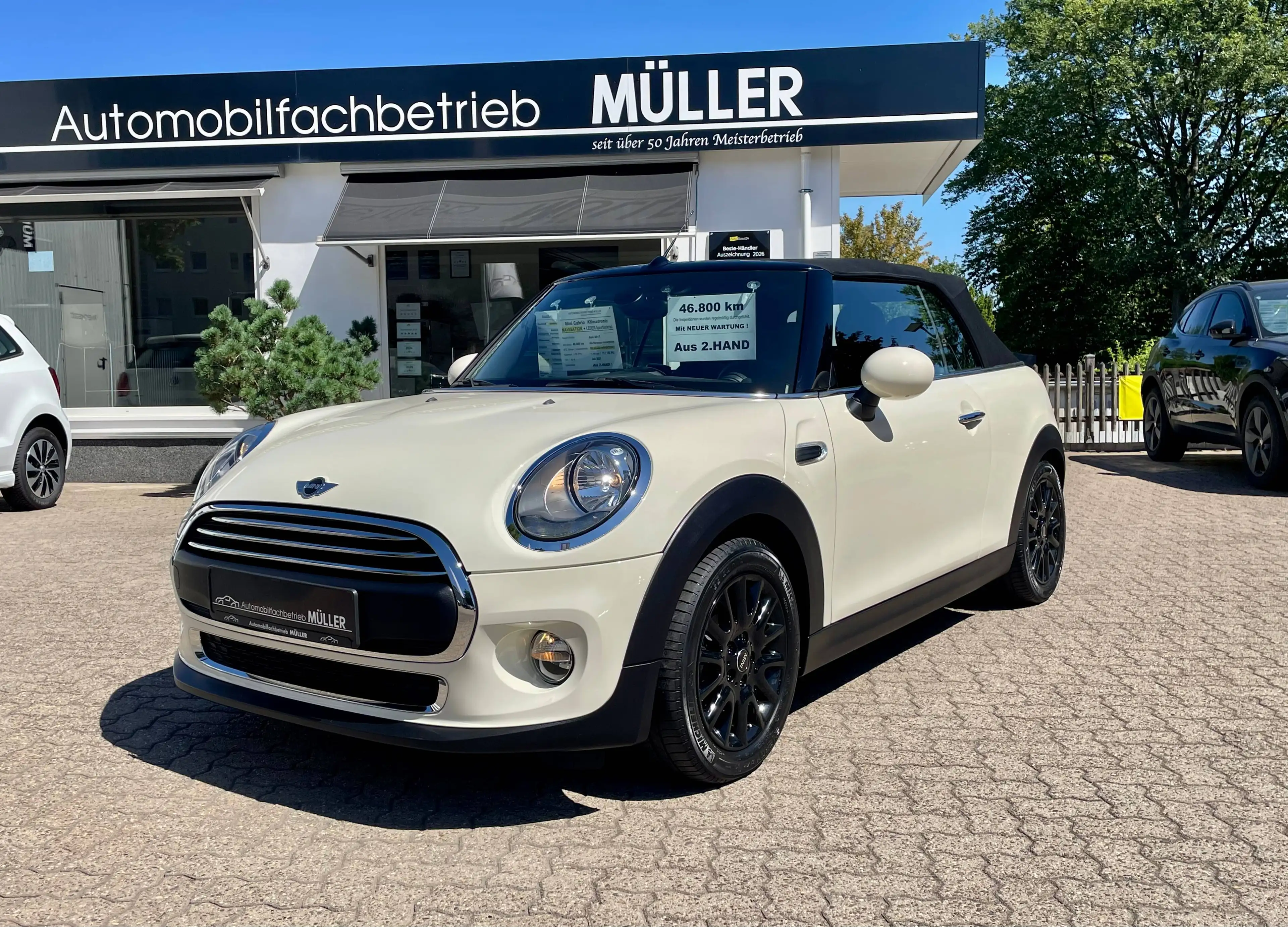 MINI Cooper Cabrio ONE CABRIO Klimaautomatik!+NAVIGATION+LEDER-Sportlenkrad+LED Ambiente+Tempomat+Sitzheizung +2.HAND — photo 11