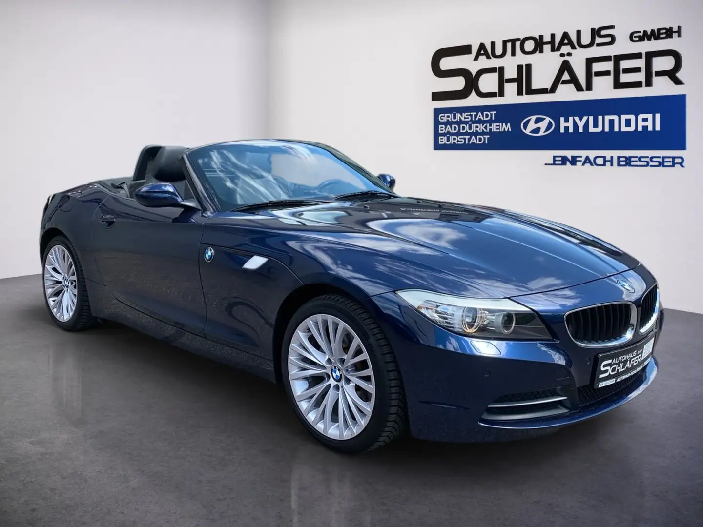 BMW Z4 Z 4 sDrive 20i Leder 1 Hand Export Azul - 2