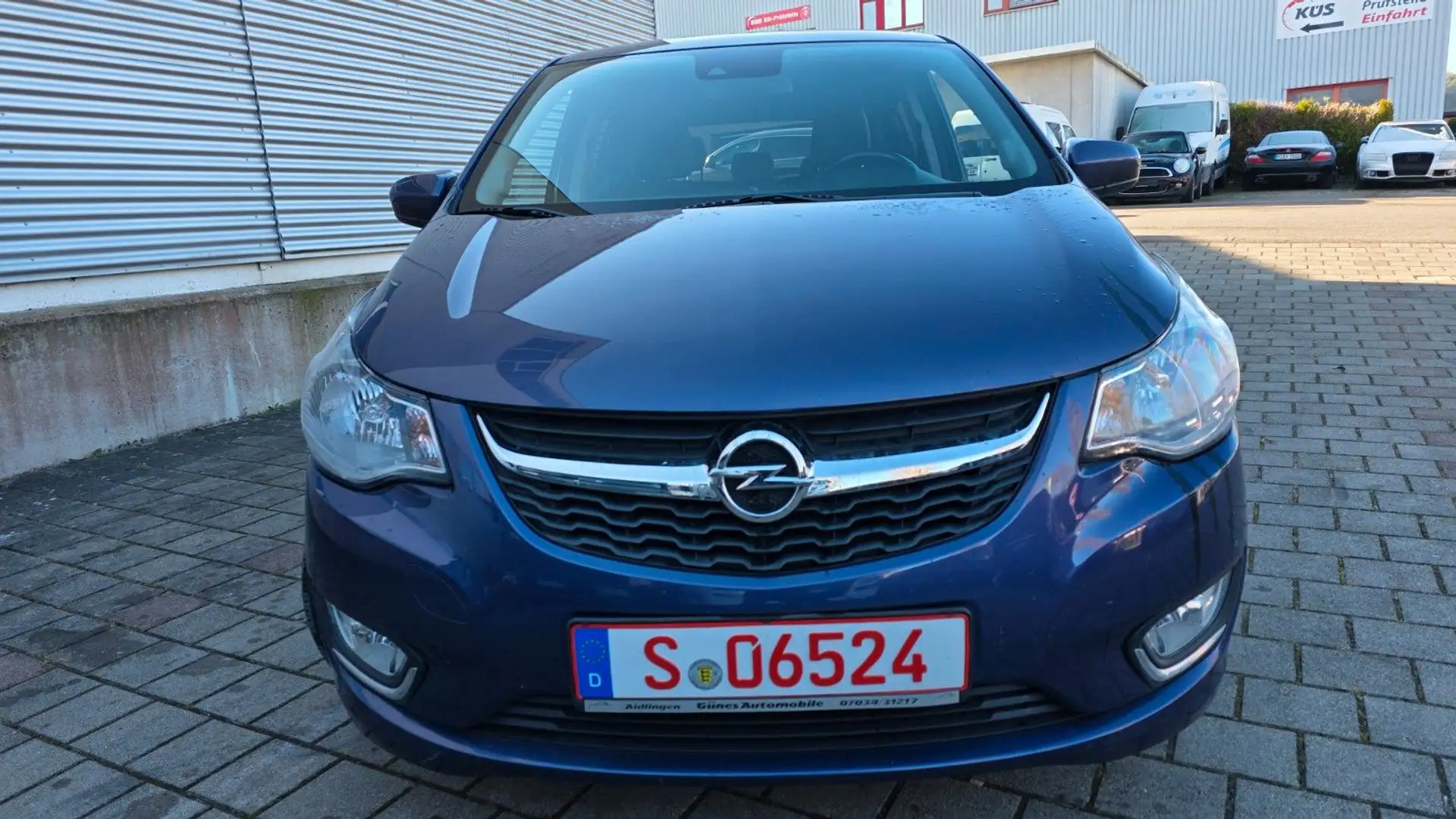 Opel Karl +TÜV+ GARANTIE+LEDER+SITZH+PARKS+SITZH+KLIMA Grau - 1
