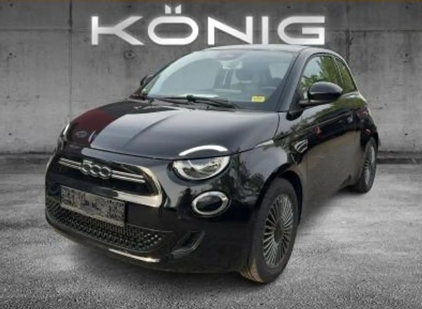 Fiat 500e Icon Schwarz - 1