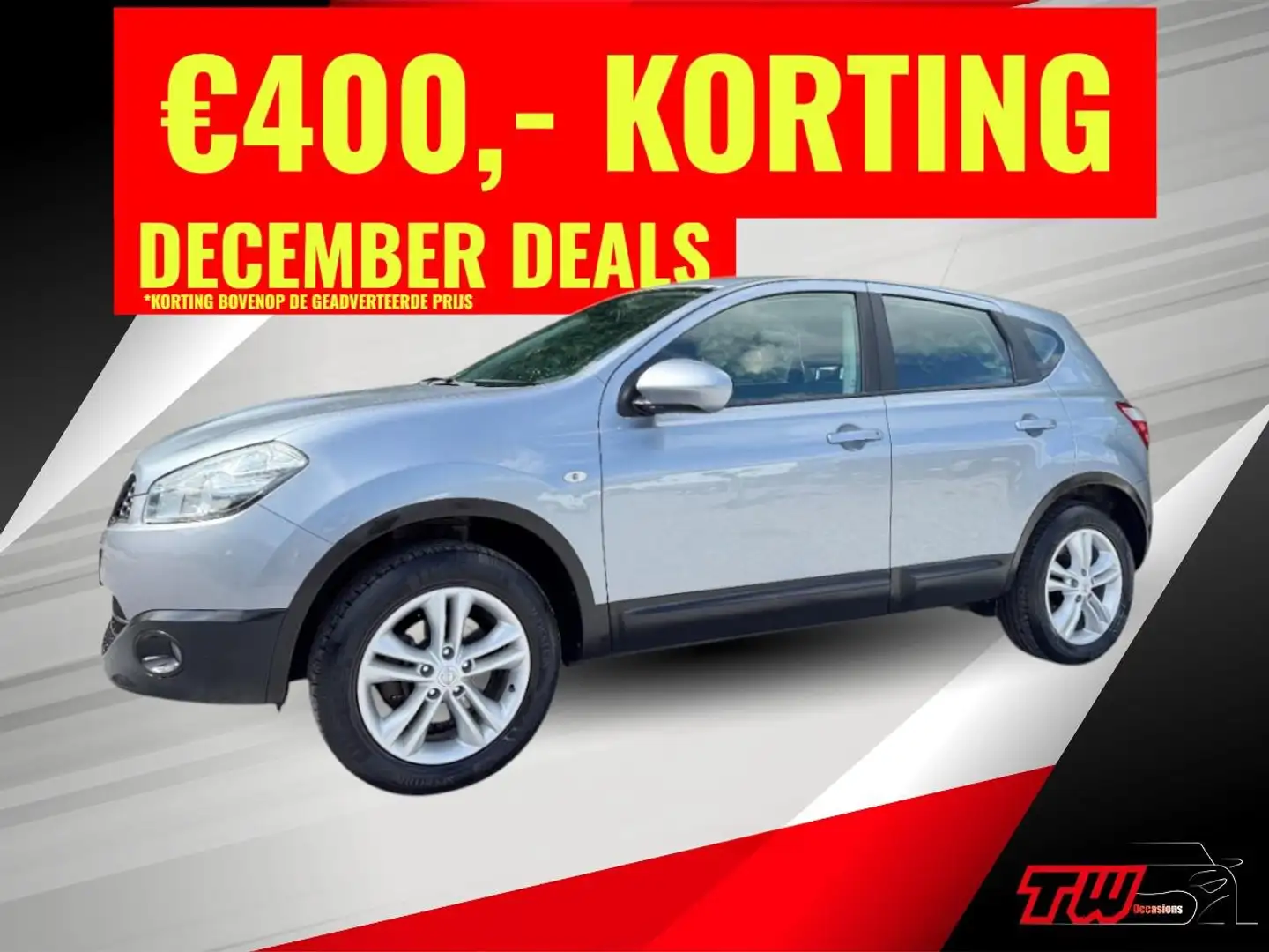 Nissan Qashqai 1.6 Acenta | NWE APK | AIRCO | TREKHAAK | PDC Grau - 1