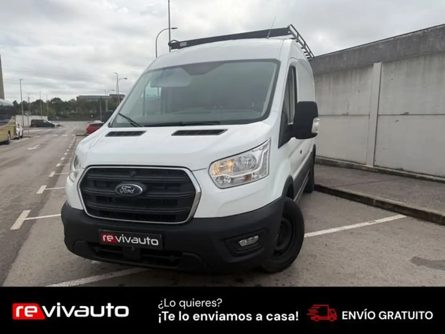 Ford Transit 350 L2H2 van ambiente delantera Blanco - 1