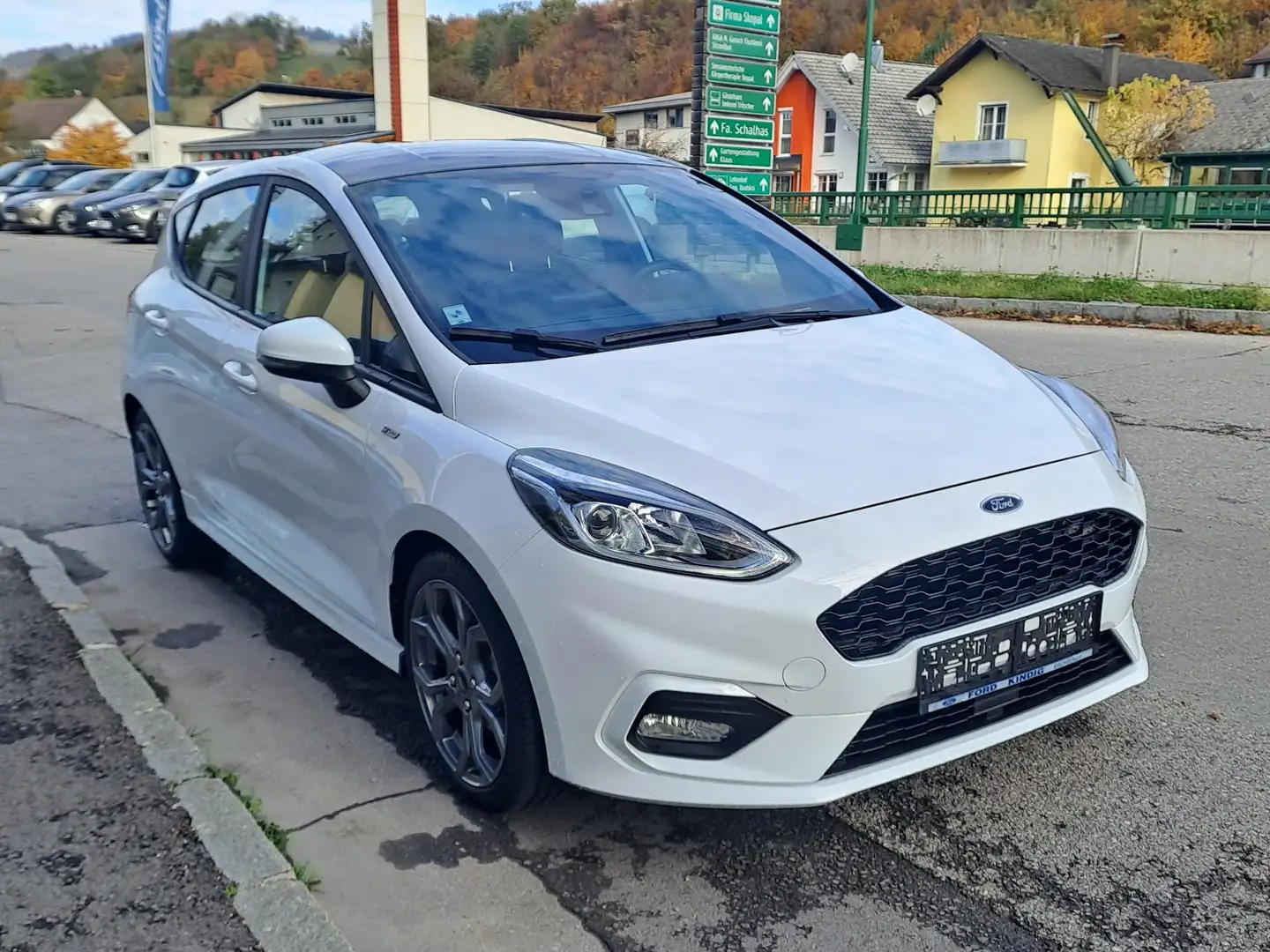 Ford Fiesta ST-Line Blanc - 1