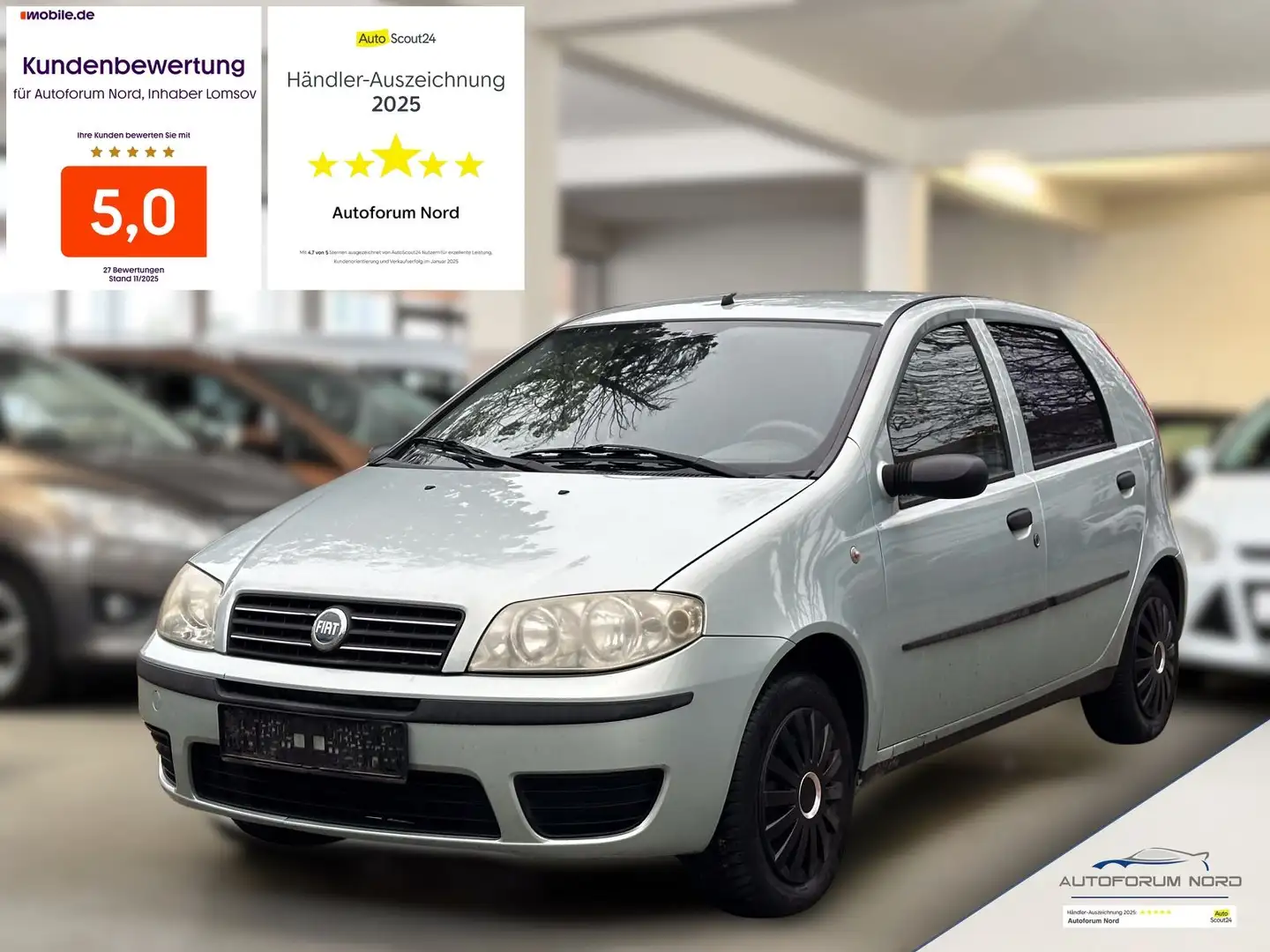 Fiat Punto 1.2 8V Plateado - 1