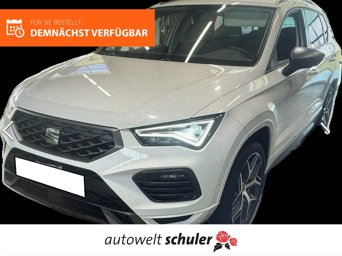 SEAT Ateca 1.5 TSI DSG FR AHK LED Navi PDC Rfk Weiß - 1