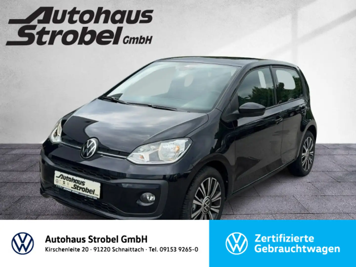 Volkswagen up! 1.0 "ACTIVE ab 3,99% Kamera Tempo Climatroni Schwarz - 1