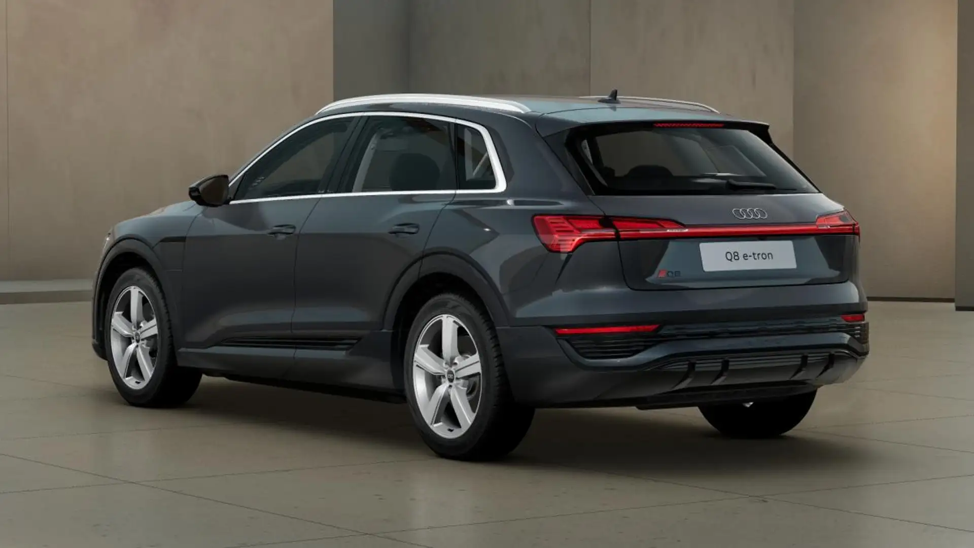 Audi Q8 e-tron 50 quattro MATRIX+NAV+GRA+SHZ - S line Grau - 2