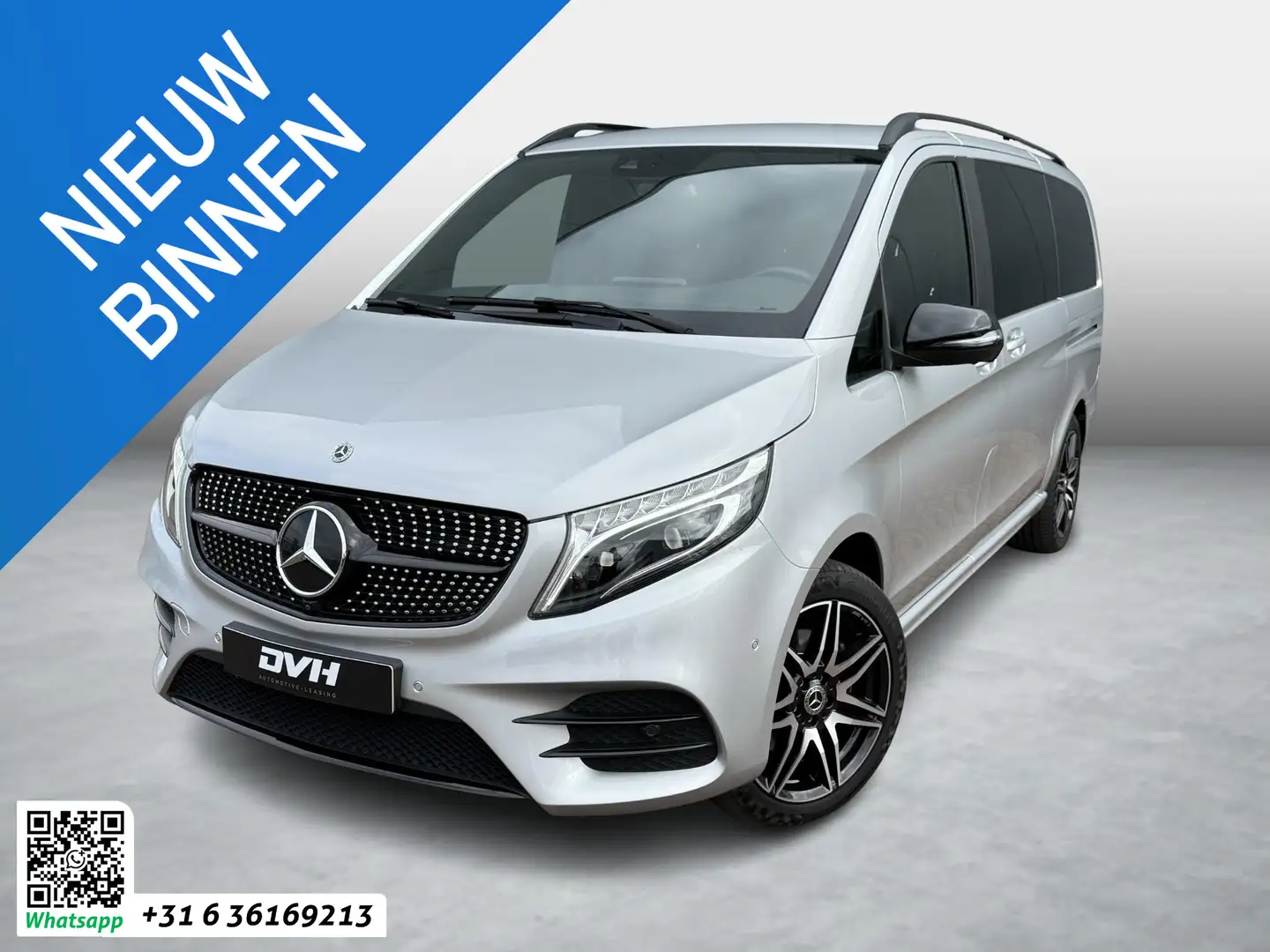 Mercedes-Benz V 300 300d 4-MATIC Lang Avantgarde Edition Grijs - 1