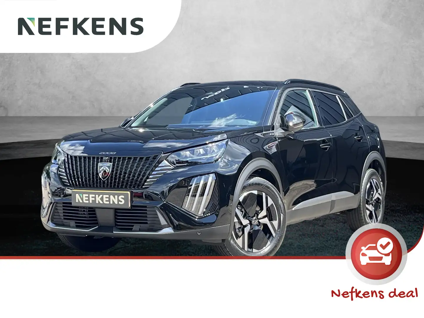 Peugeot 2008 1.2 Hybrid 145pk GT | Elektrisch schuifdak | Stoel Zwart - 1