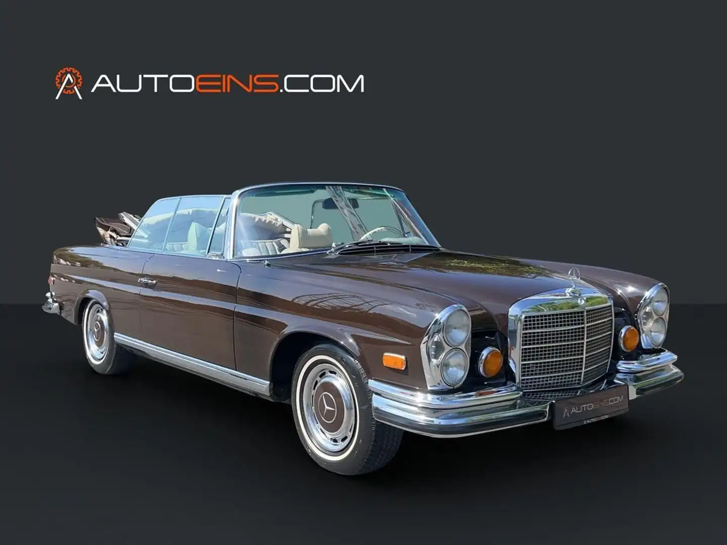 Mercedes-Benz 280 SE Cabriolet Automatik zustand 3 W111 Marrone - 1