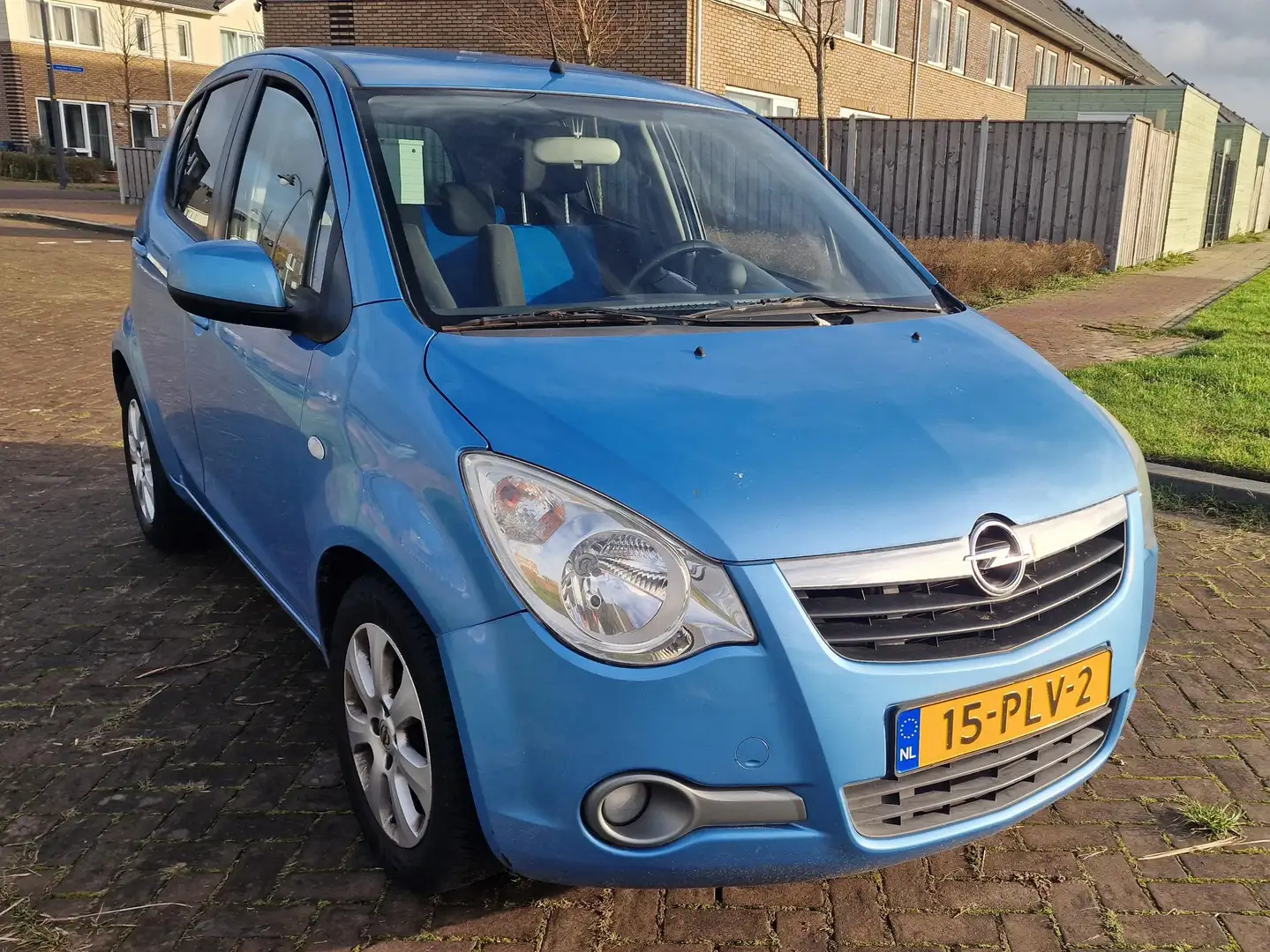Opel Agila Agila 1.0 Edition Blauw - 2