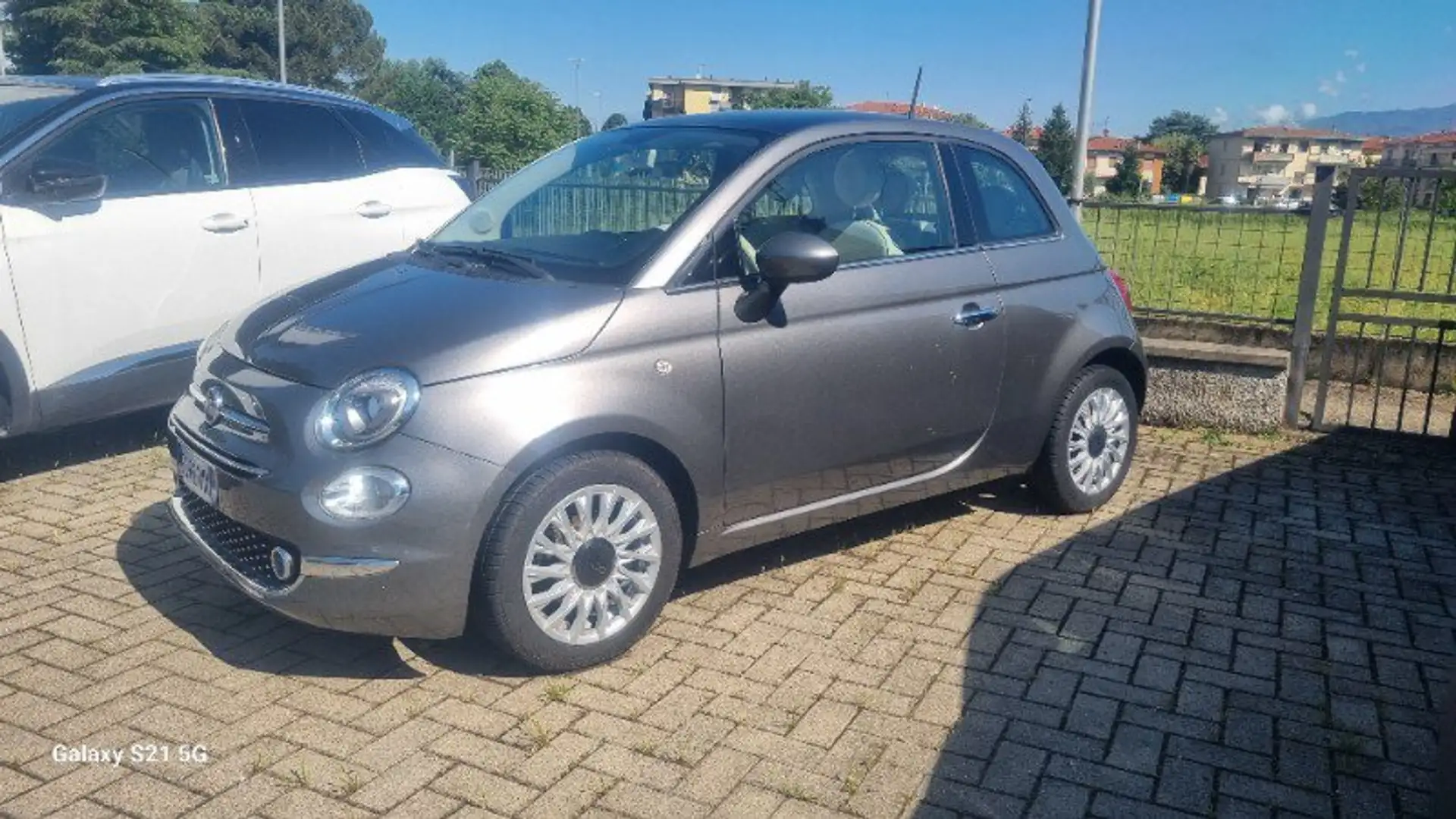 Fiat 500 500 1.2 EasyPower Lounge Gris - 1