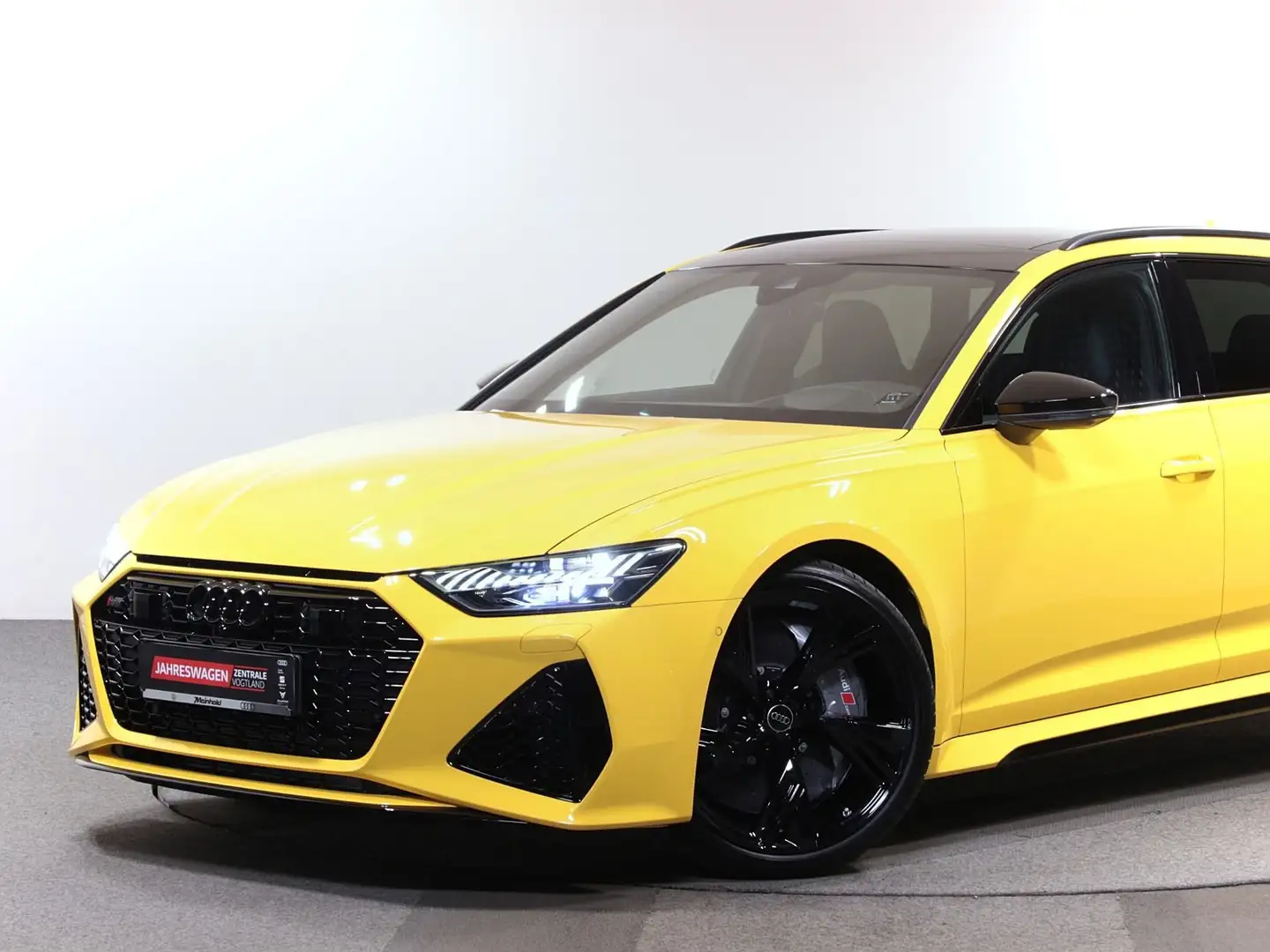 Audi RS6 Avant, Keramik, Standh, Laserlicht, 305km/h Gelb - 2