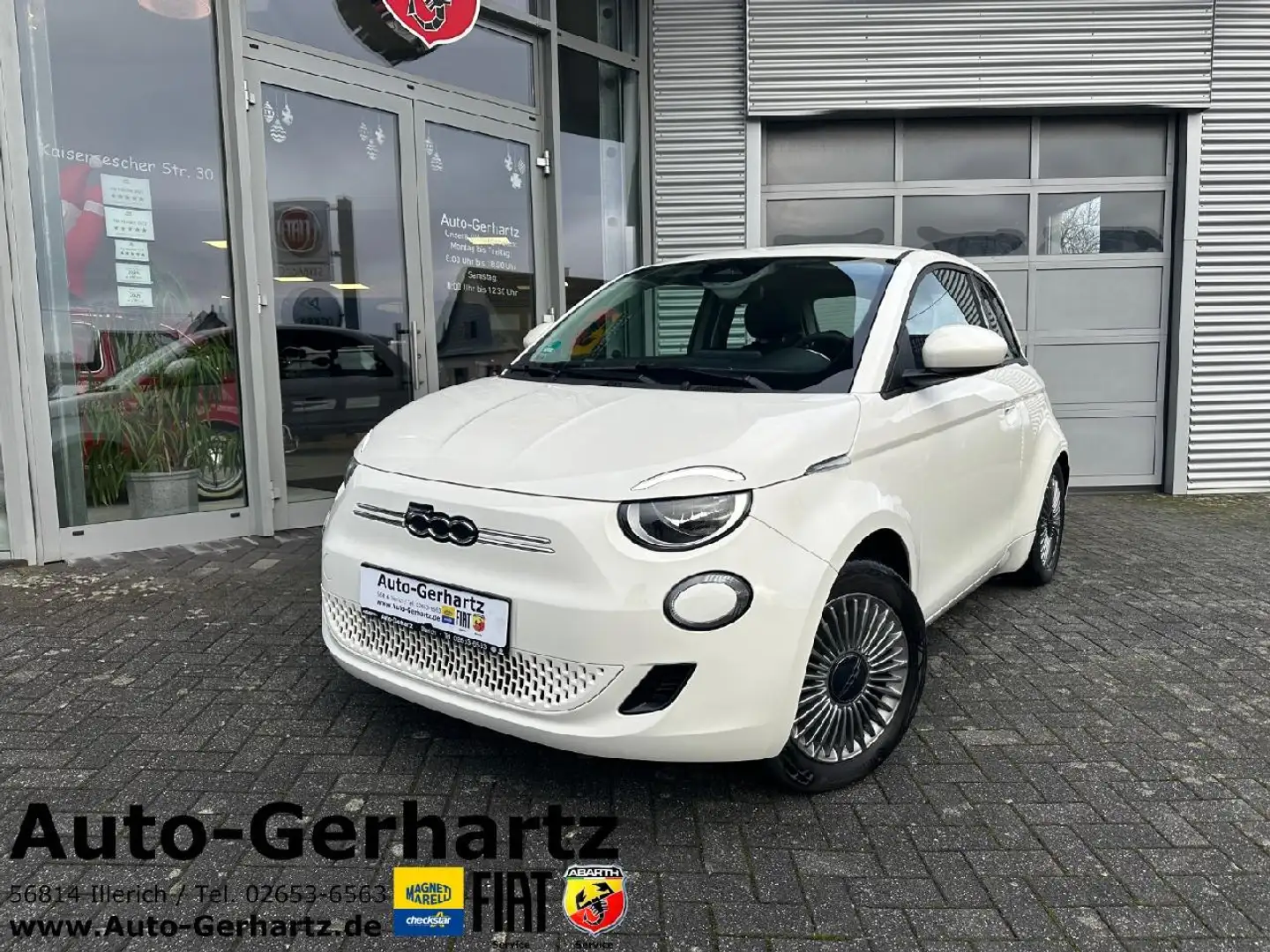 Fiat 500e LED-TAGFAHRLICHT / RADIO / KLIMA Weiß - 1