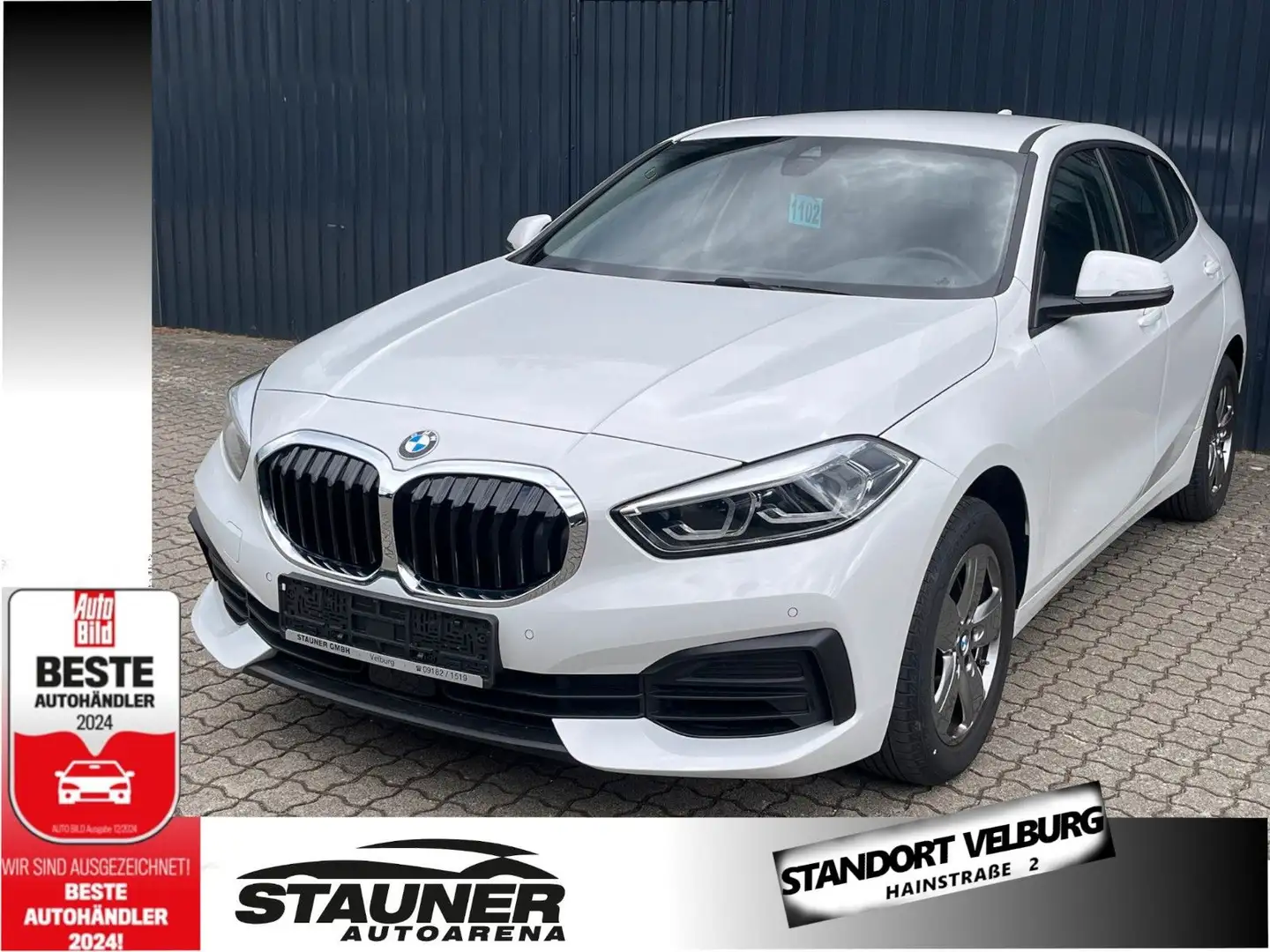 BMW 116 i 5-Türer/ Lenkradheiz/LED/Navi/Sitzheizung Bianco - 1