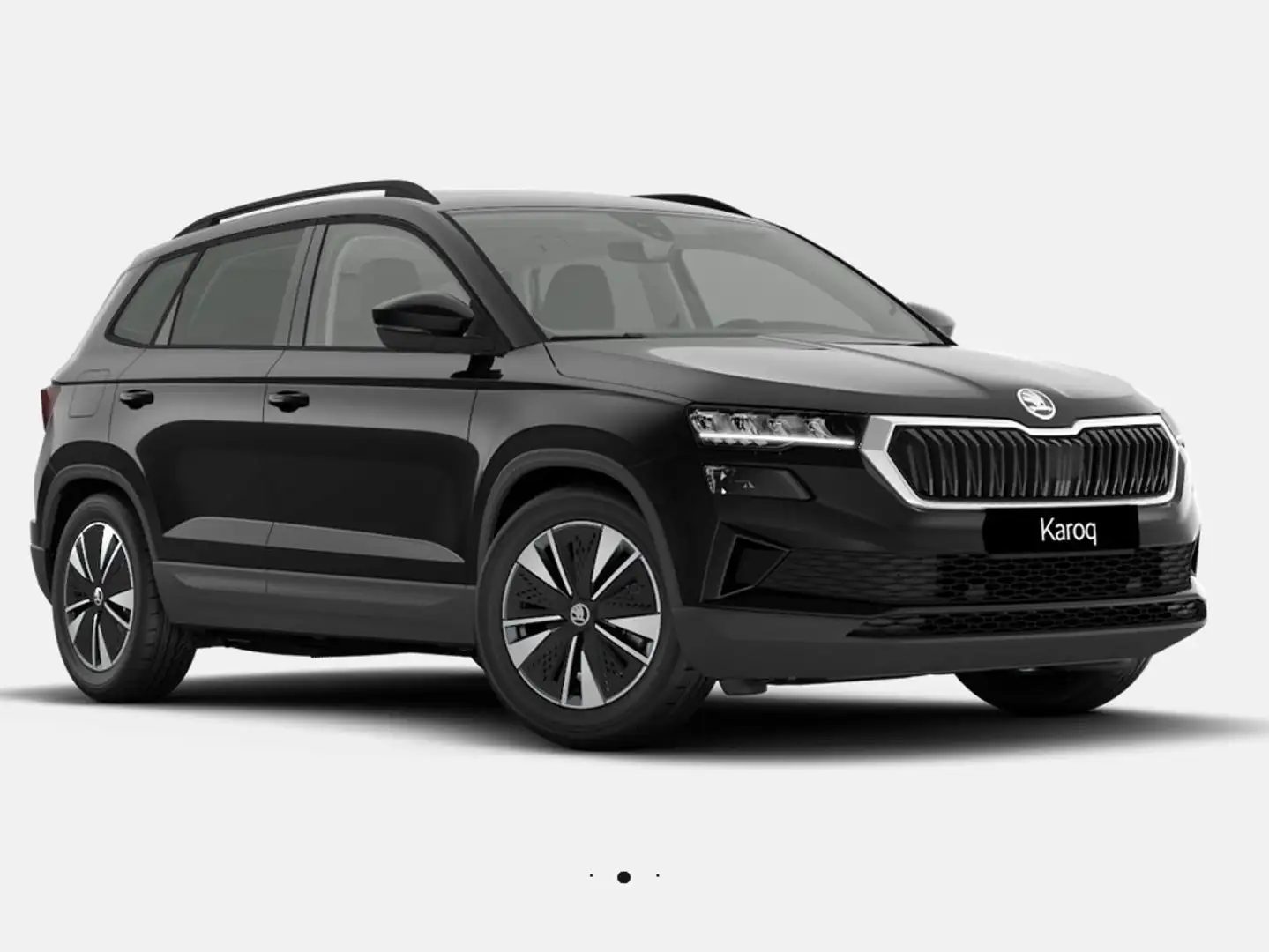 Skoda Karoq 1.5 TSI ACT Selection 2xKLIMA ACC AUT KAM Schwarz - 2