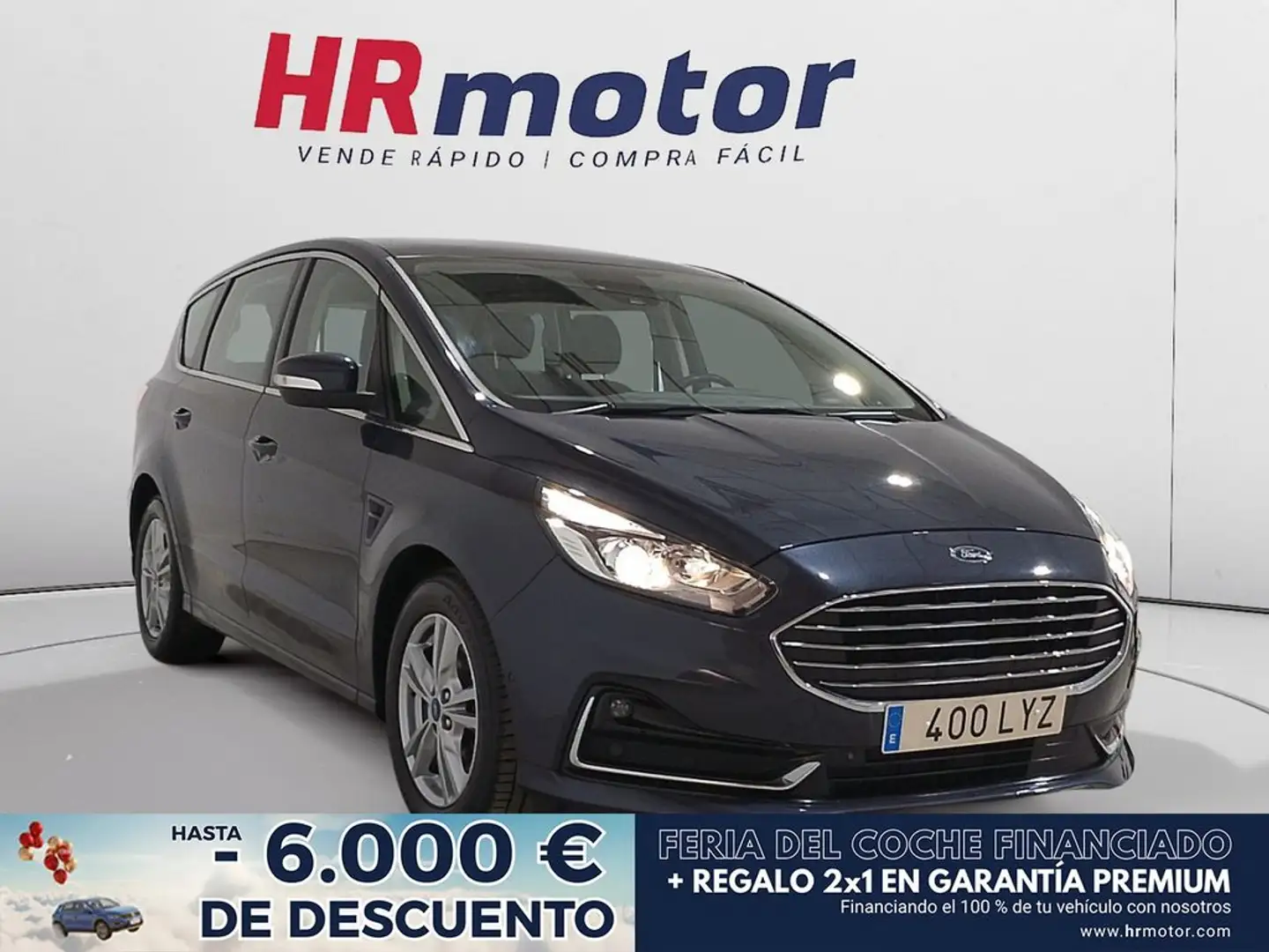 Ford S-Max Titanium PowerShift Azul - 1