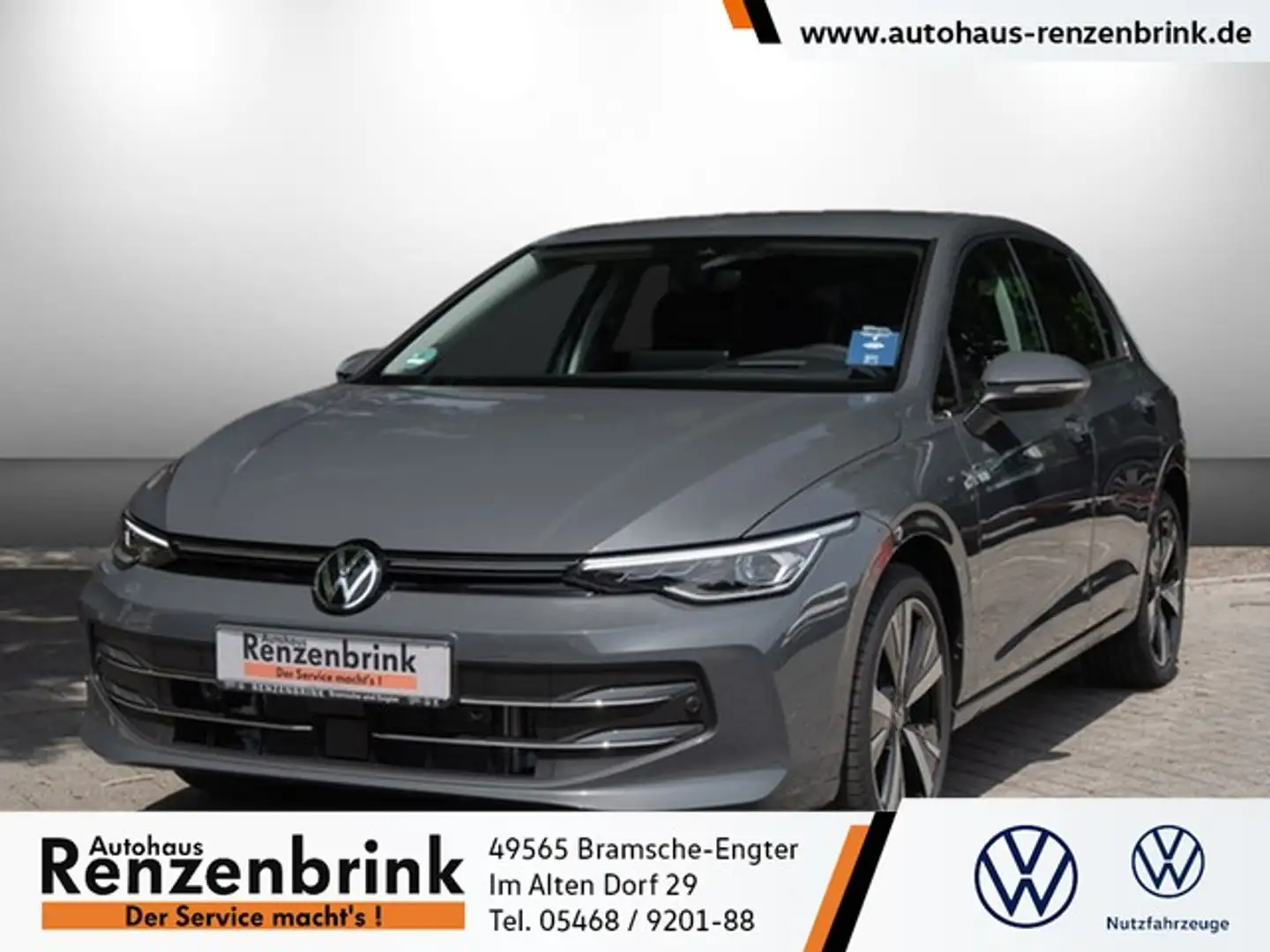 Volkswagen Golf VIII Style eTSI HUD Kamera 18" Business Premium... Grau - 1