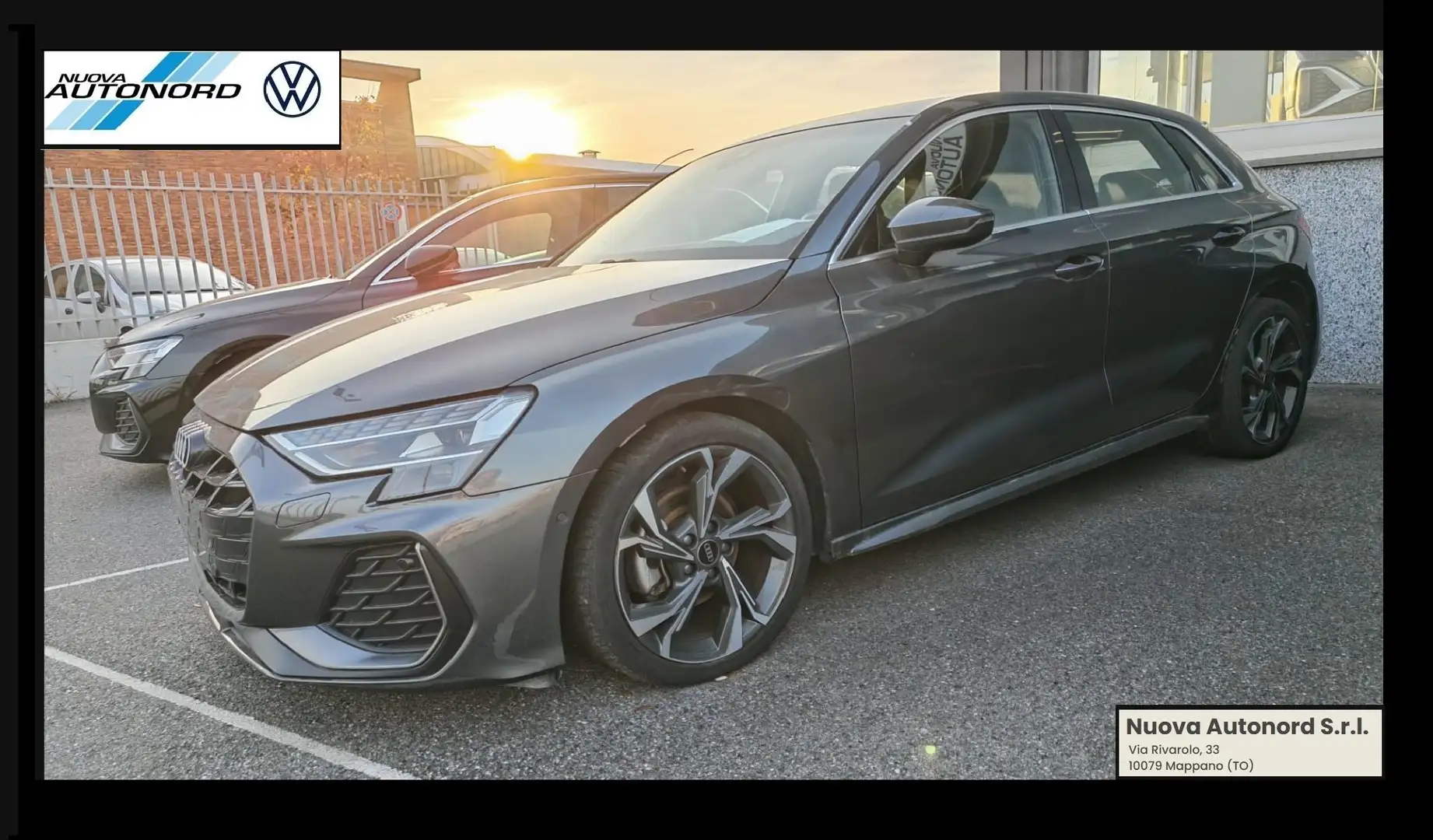 Audi A3 A3 Sportback 1.5 tfsi mhev S line edition s-tronic Gris - 1