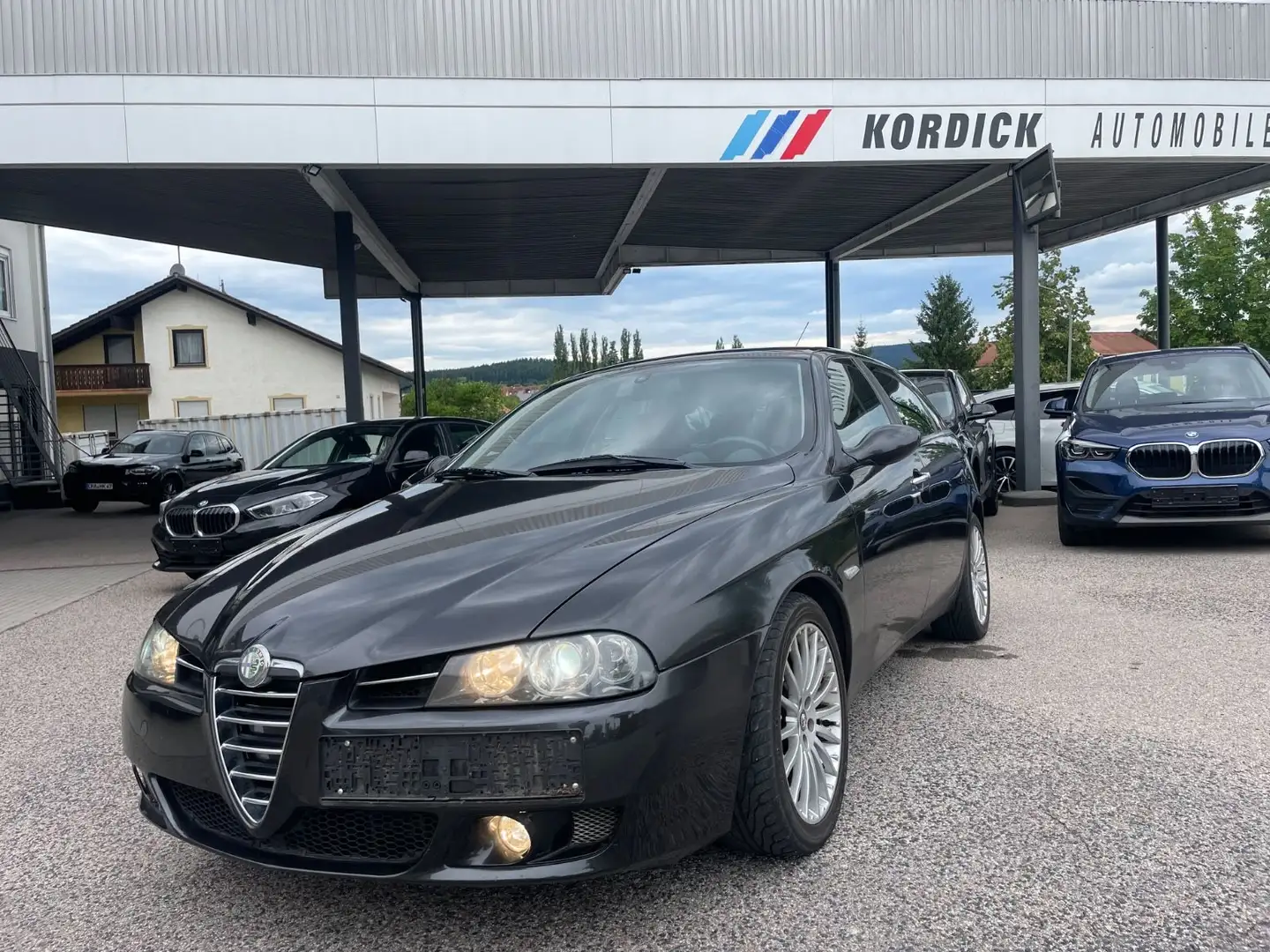 Alfa Romeo 156 Sport Wagon 2.4 JTD/LEDER ROT/XENON/SHZ Black - 1