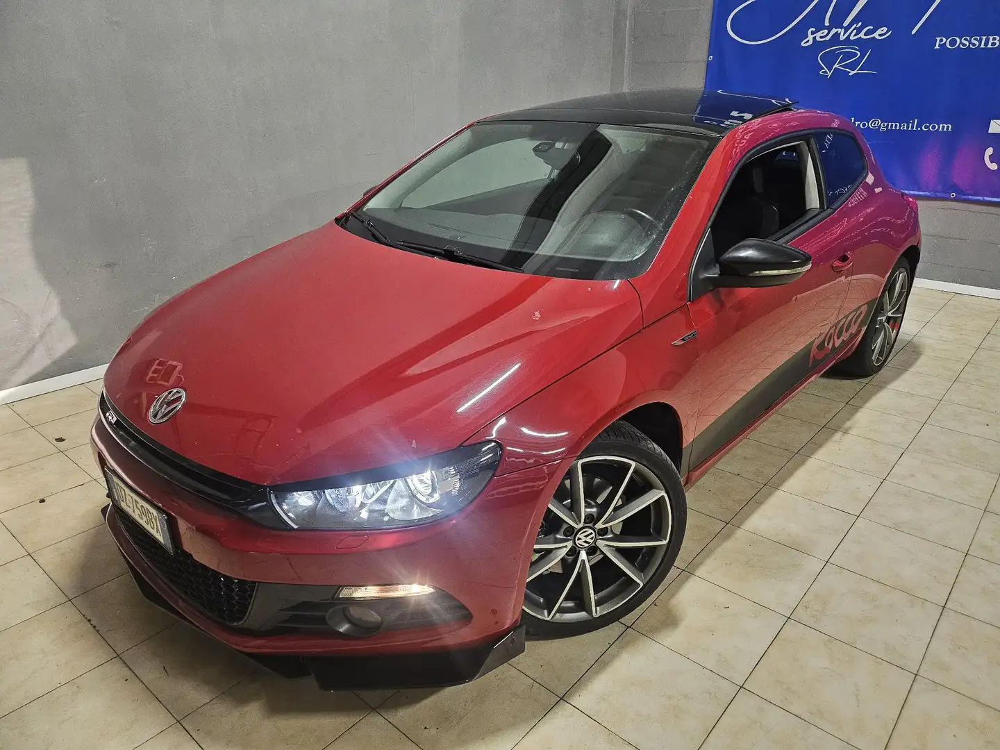 Volkswagen Scirocco Scirocco III 2.0 tdi 170cv dsg Rosso - 1