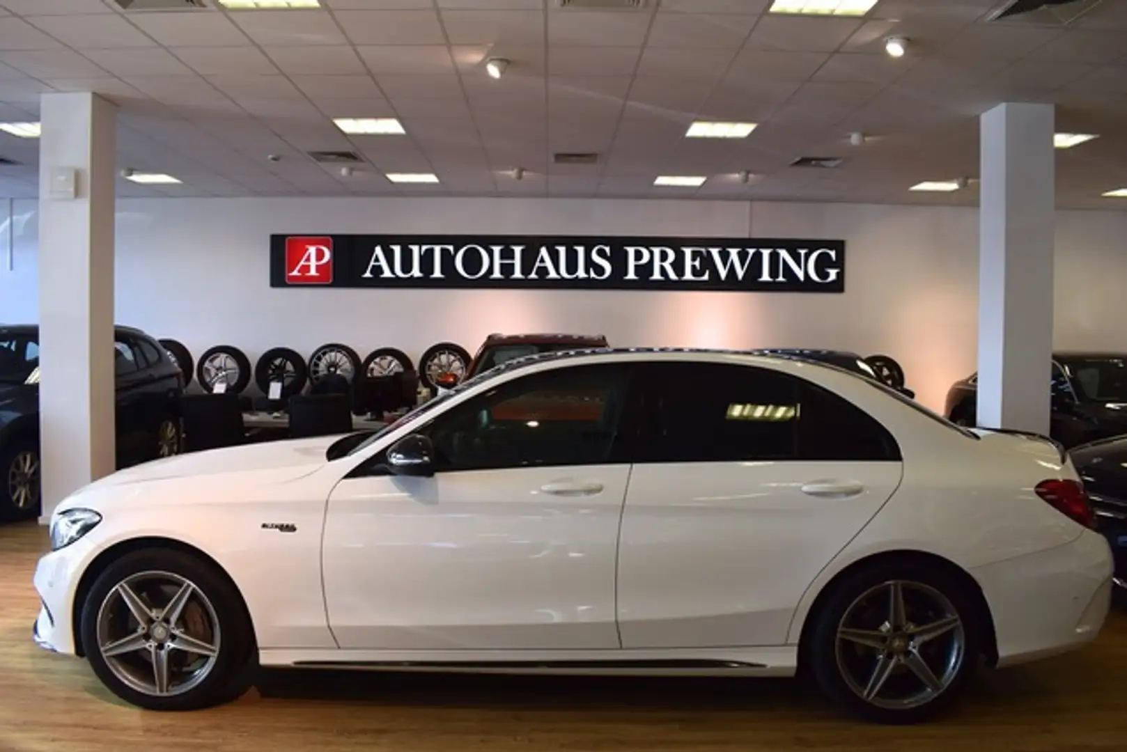 Mercedes-Benz C 400 4M AMG-LINE/BURM./LED/TOTW./KAMERA/KEYLESS Blanc - 2