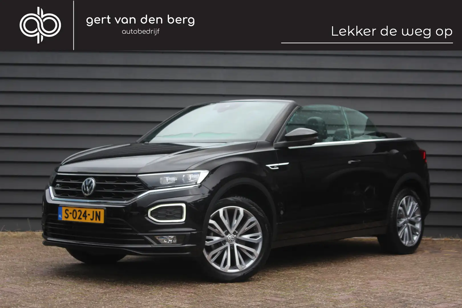 Volkswagen T-Roc Cabrio 1.5 TSI R-Line - CAMERA - TREKHAAK - CARPLA Noir - 1