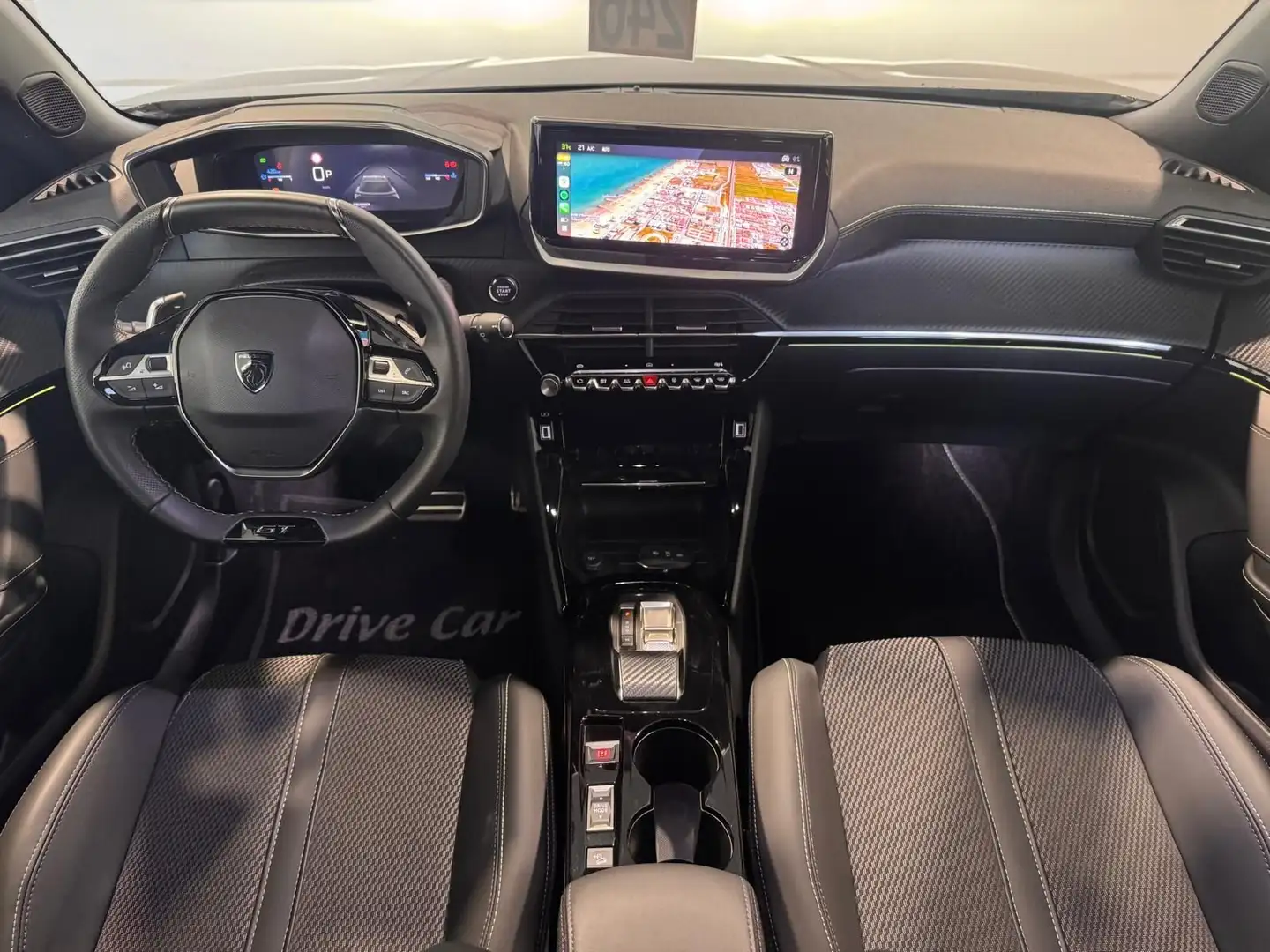 Peugeot 2008 1.2 GT PURETECH AUT. ACC LED CARPLAY RETROCAMERA Nero - 2