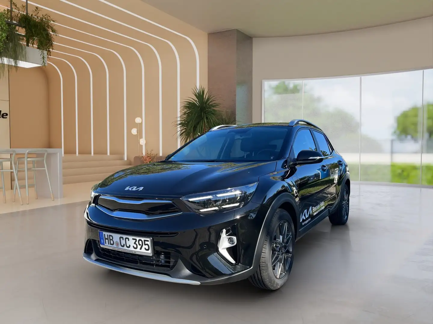 Kia Stonic 1.0 T-GDI 48V Nightline Edition DCT Schwarz - 1