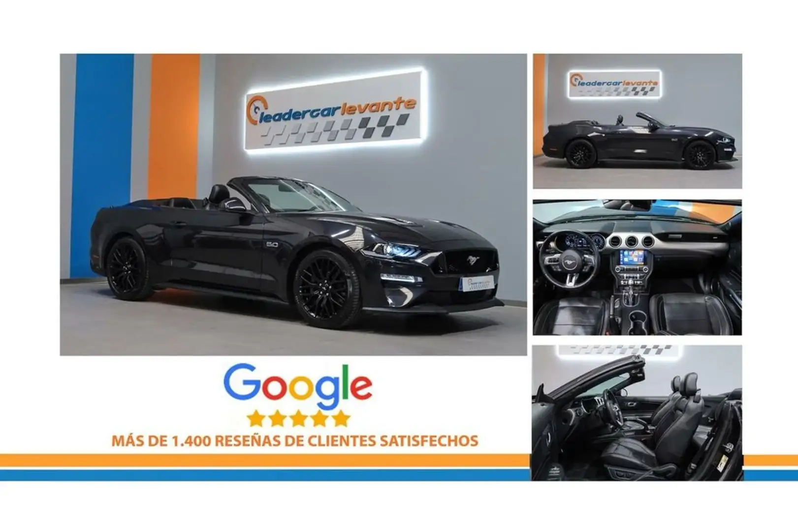 Ford Mustang 5.0 TI VCT V8 A 450CV Negro - 2